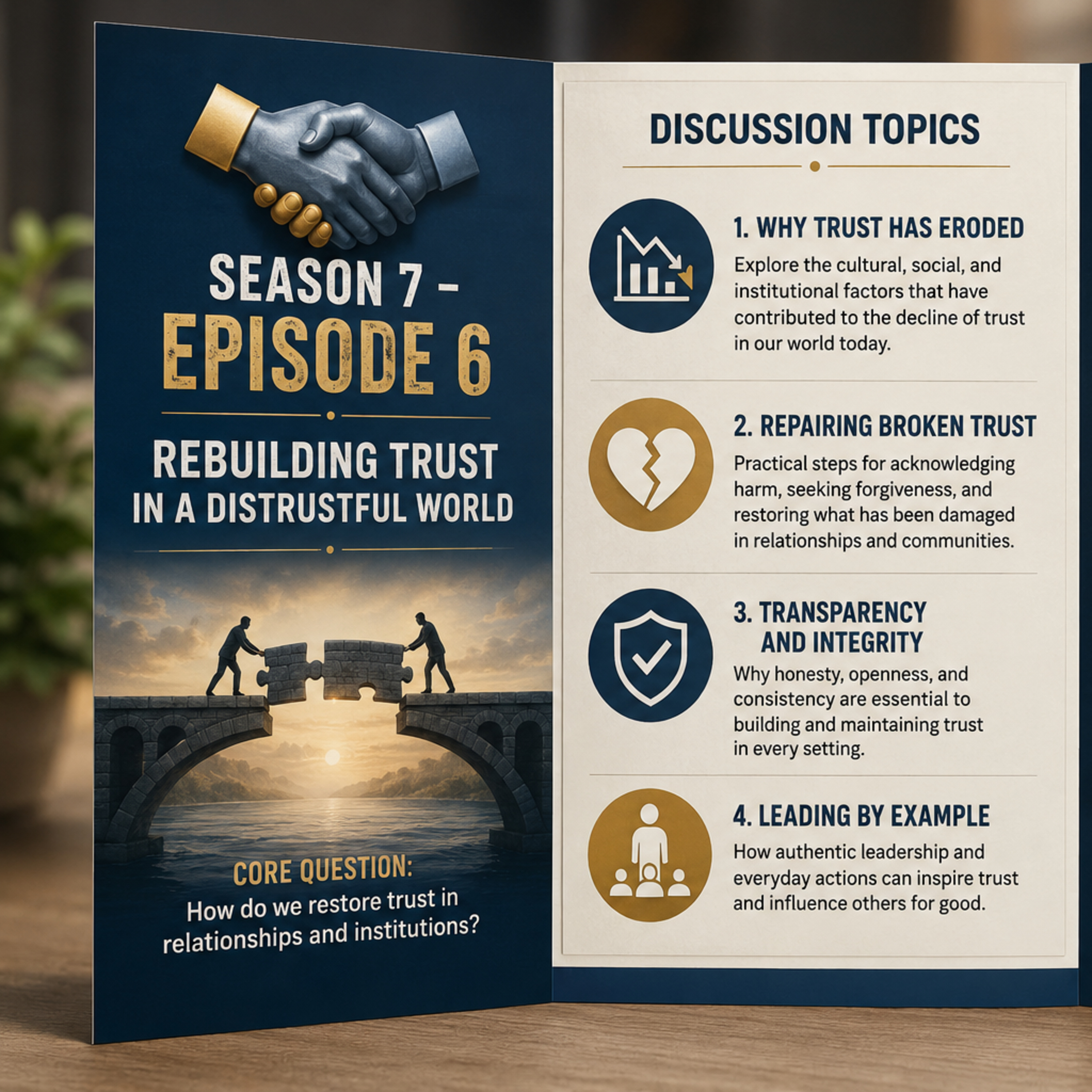 Truth & Freedom Podcast: S 7 Ep 6-Rebuilding Trust in a Distrustful World episode artwork
