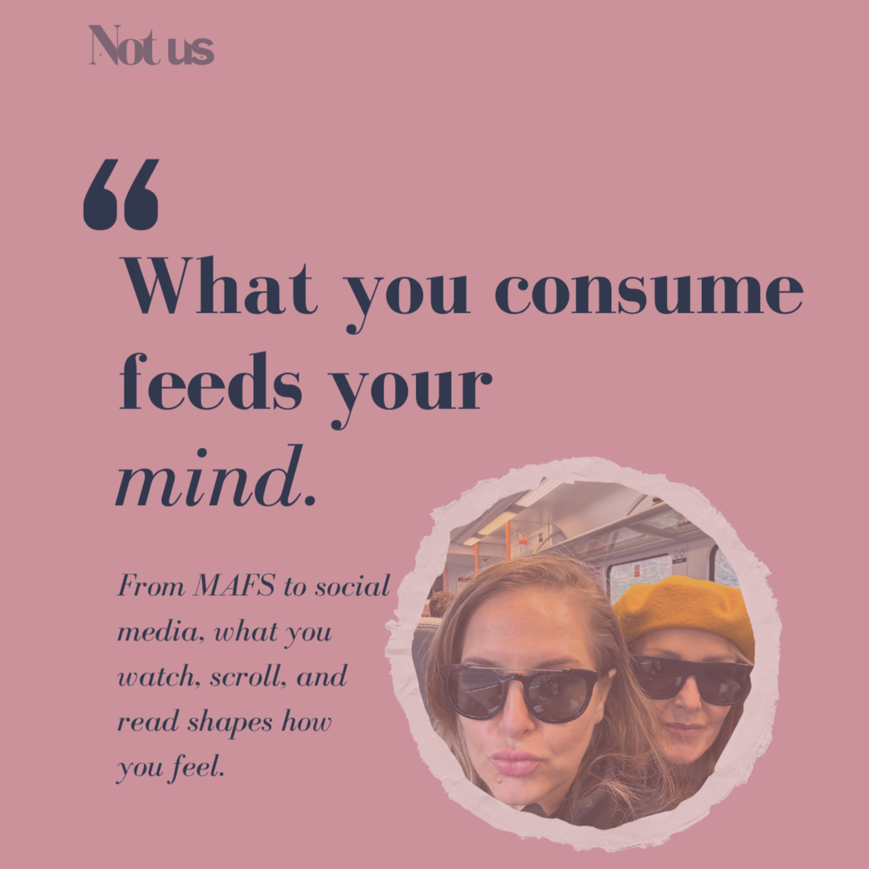 What you consume feeds your brain episode artwork