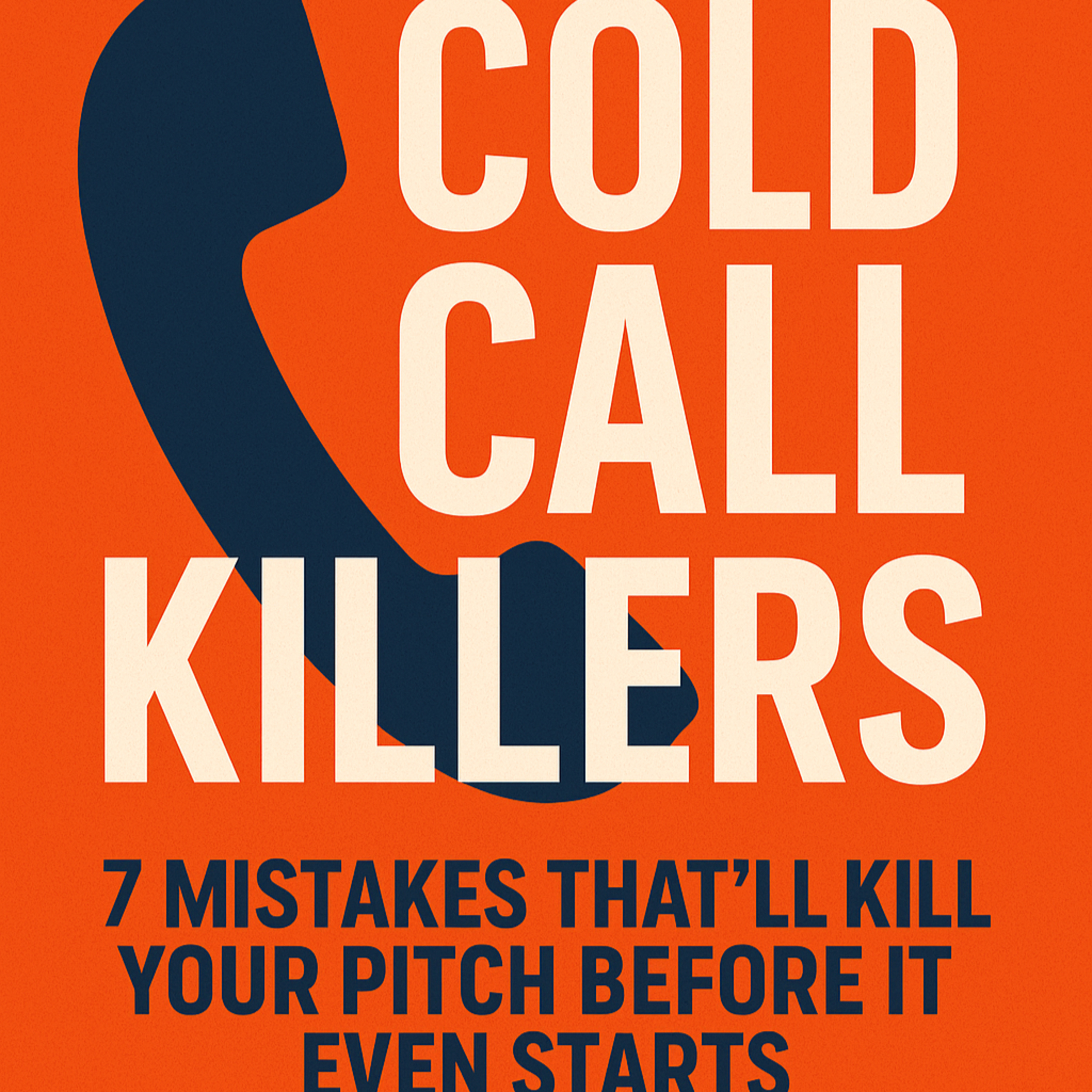 Cold Call Killers: 7 Mistakes That’ll Kill Your Pitch episode artwork