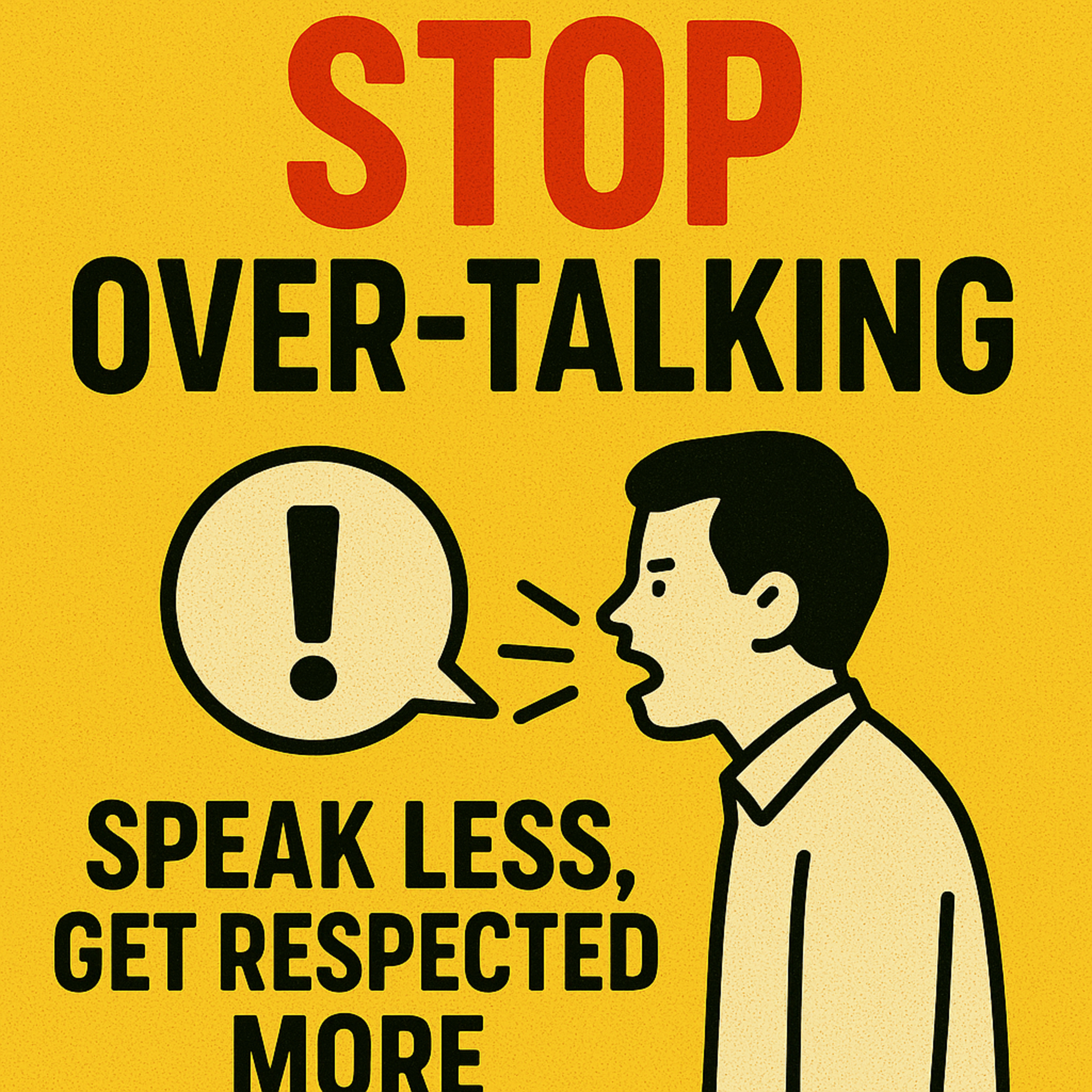You Talk Too Much — It’s Killing Your Respect at Work episode artwork