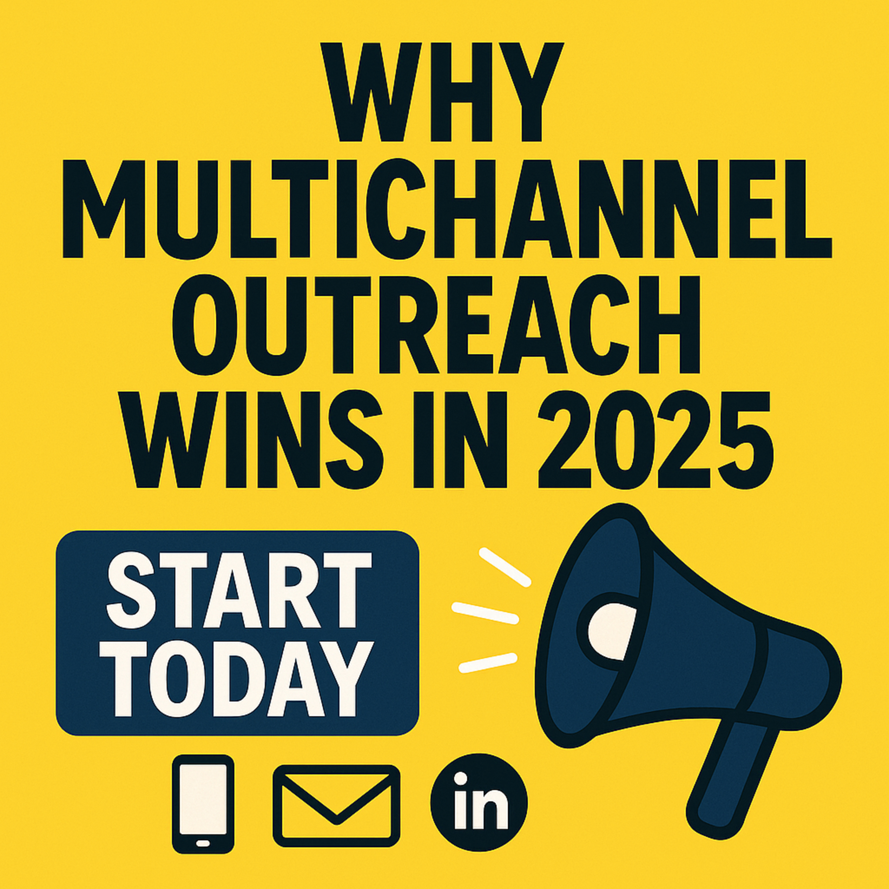 LinkedIn. Email. Cold Calling. 2025 — Use All 3 or Lose. episode artwork