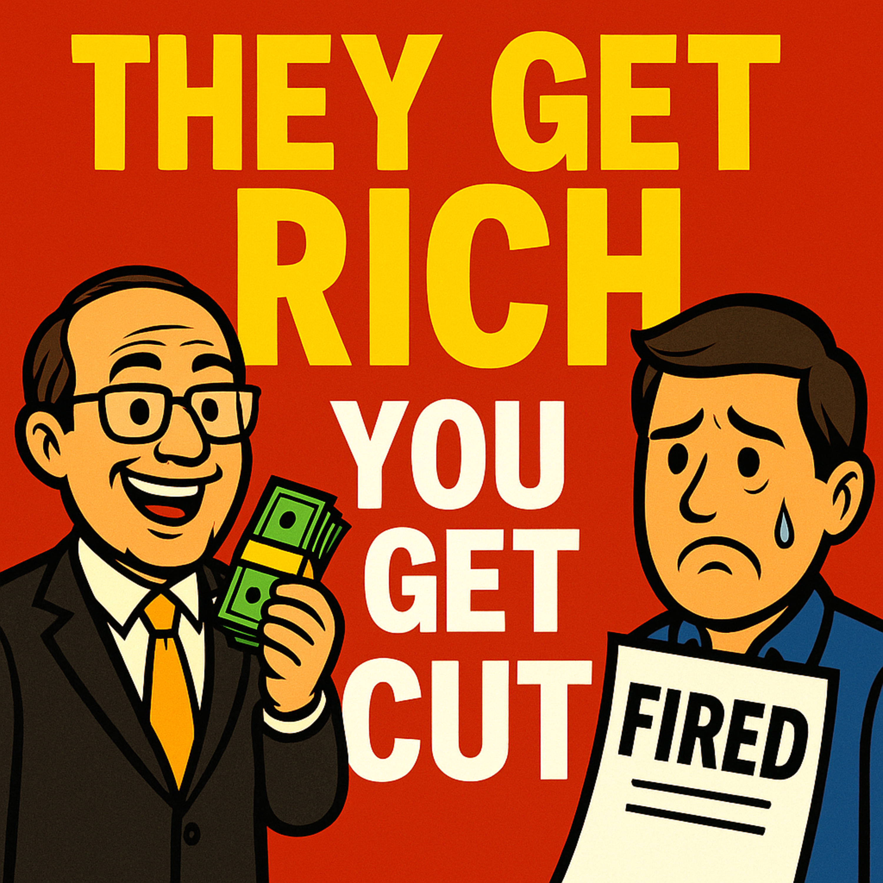 Why CEOs Get Bonuses While YOU Get Laid Off (The Dark Truth) episode artwork