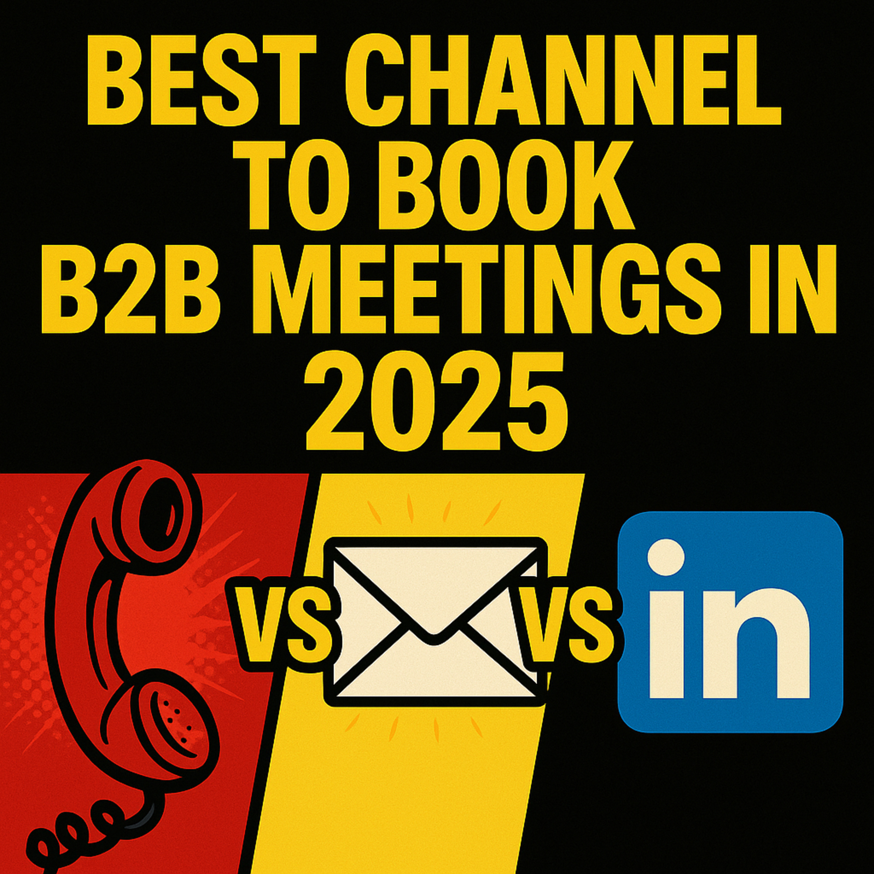 Cold Calling vs Email vs LinkedIn - Book B2B Meetings in 2025  episode artwork