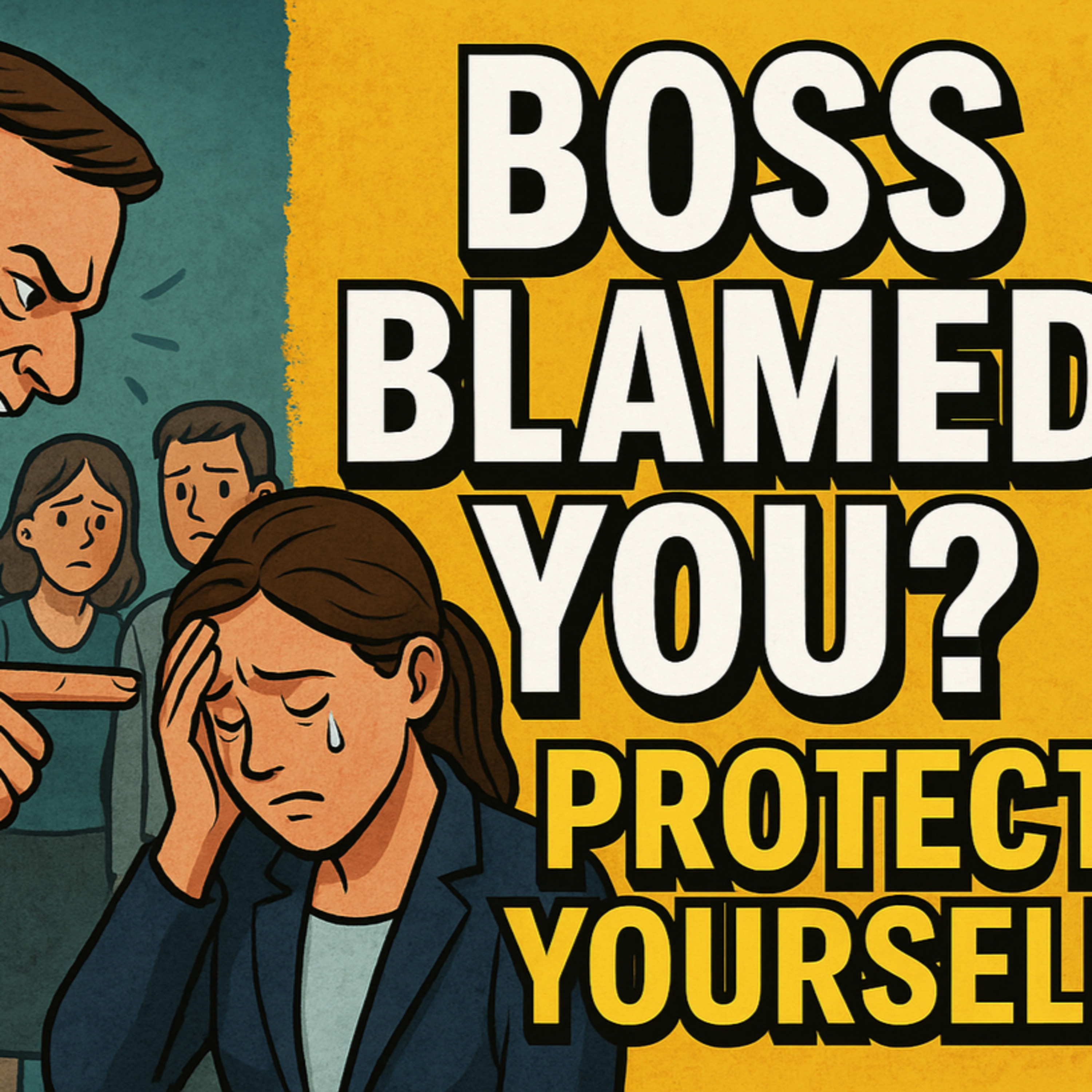 Bad Manager Blaming You? Protect Yourself (And WIN Quietly) episode artwork