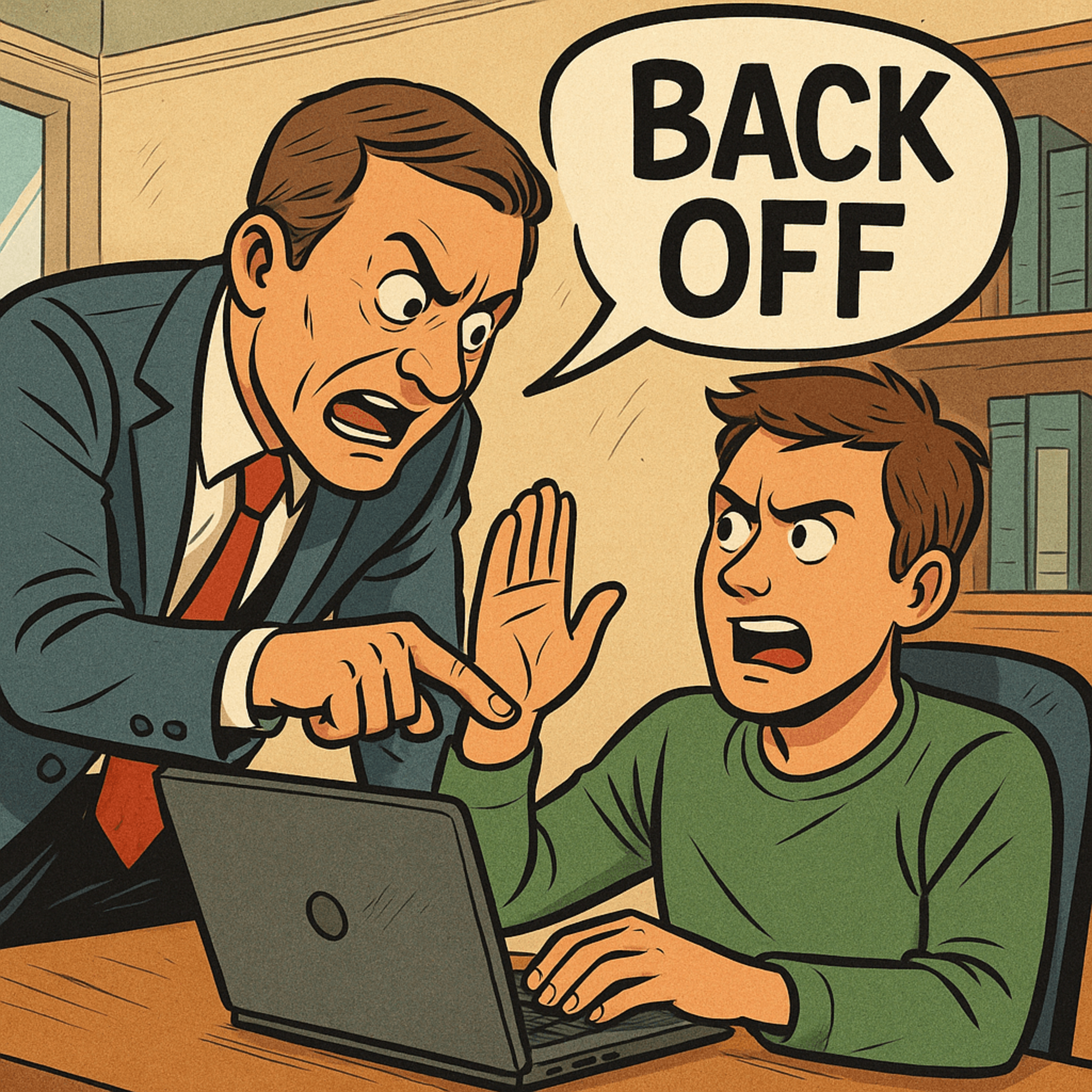 Micromanager On Your Back? Win Quietly
