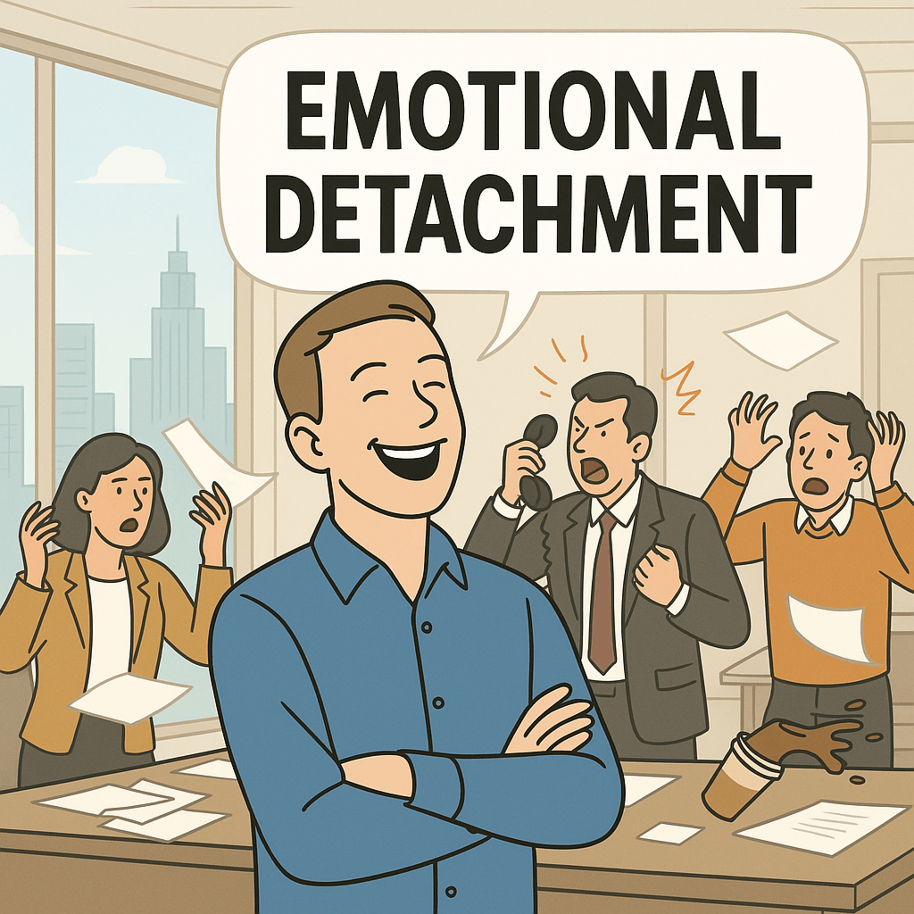 Stop Caring at Work — Emotional Detachment = Power episode artwork