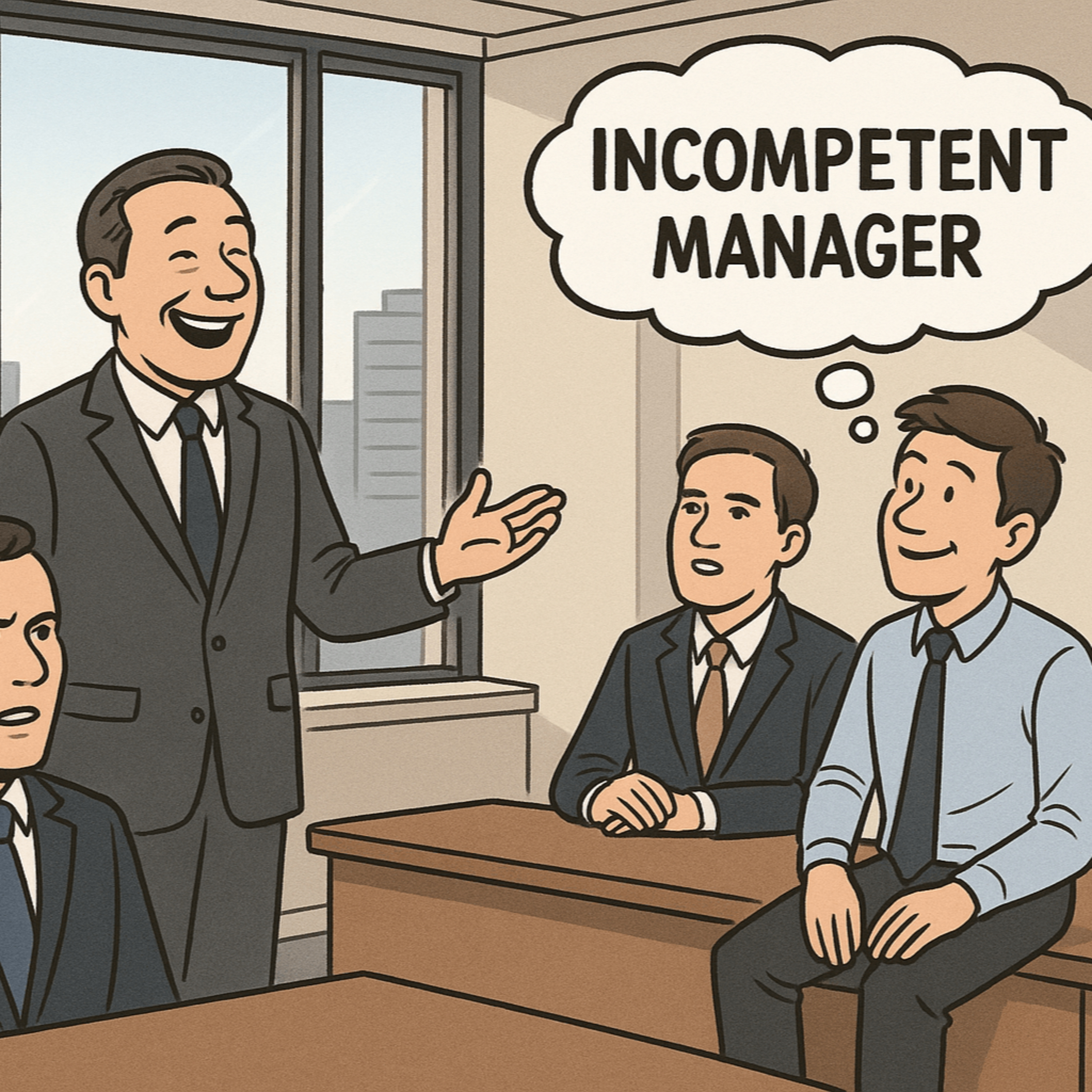 Why Incompetent People Get Promoted episode artwork