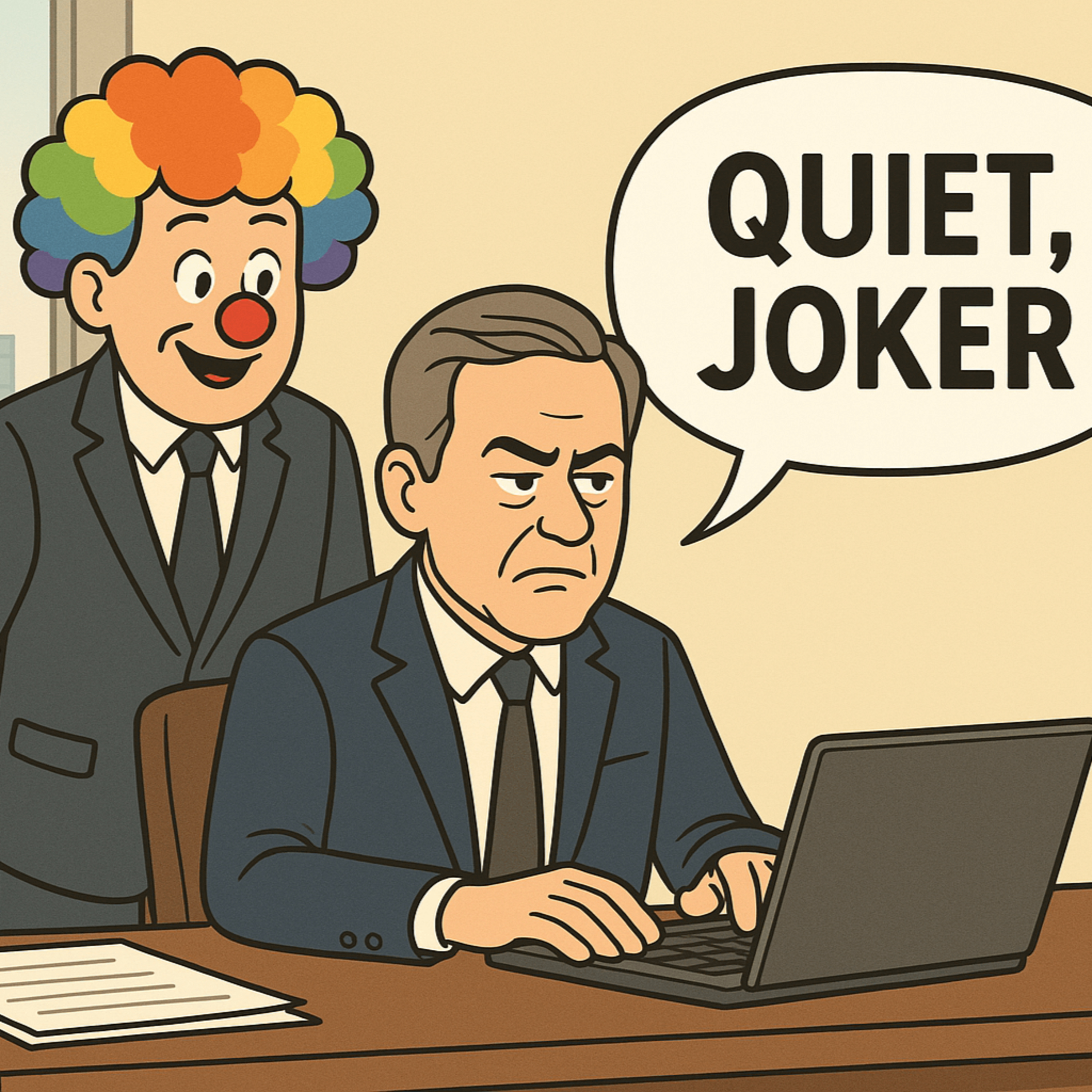 Quite Power Ep2 — The Office Clown: Why Nobody Takes You Seriously episode artwork