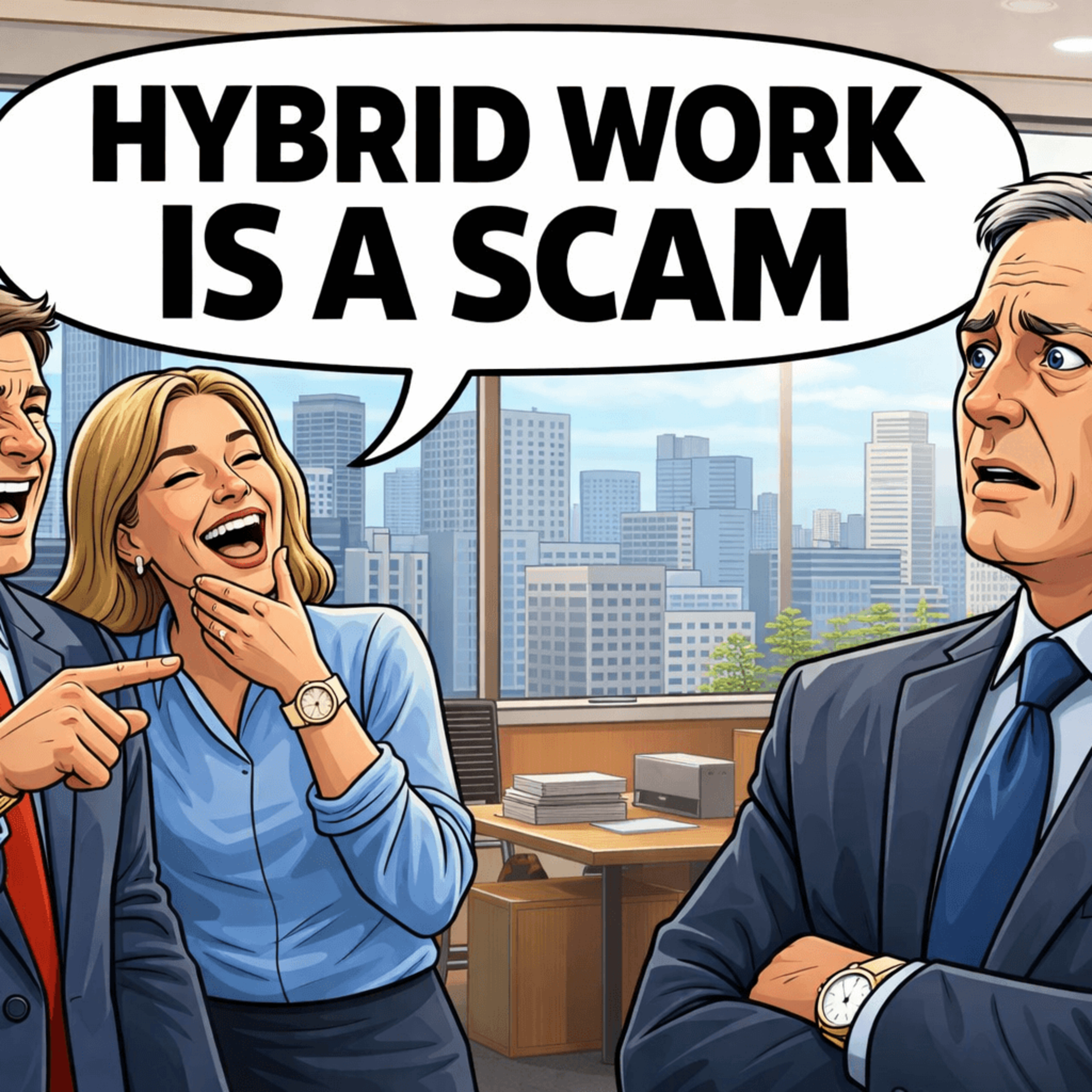 Hybrid Work Is A Control SCAM (And Everyone Knows It) episode artwork