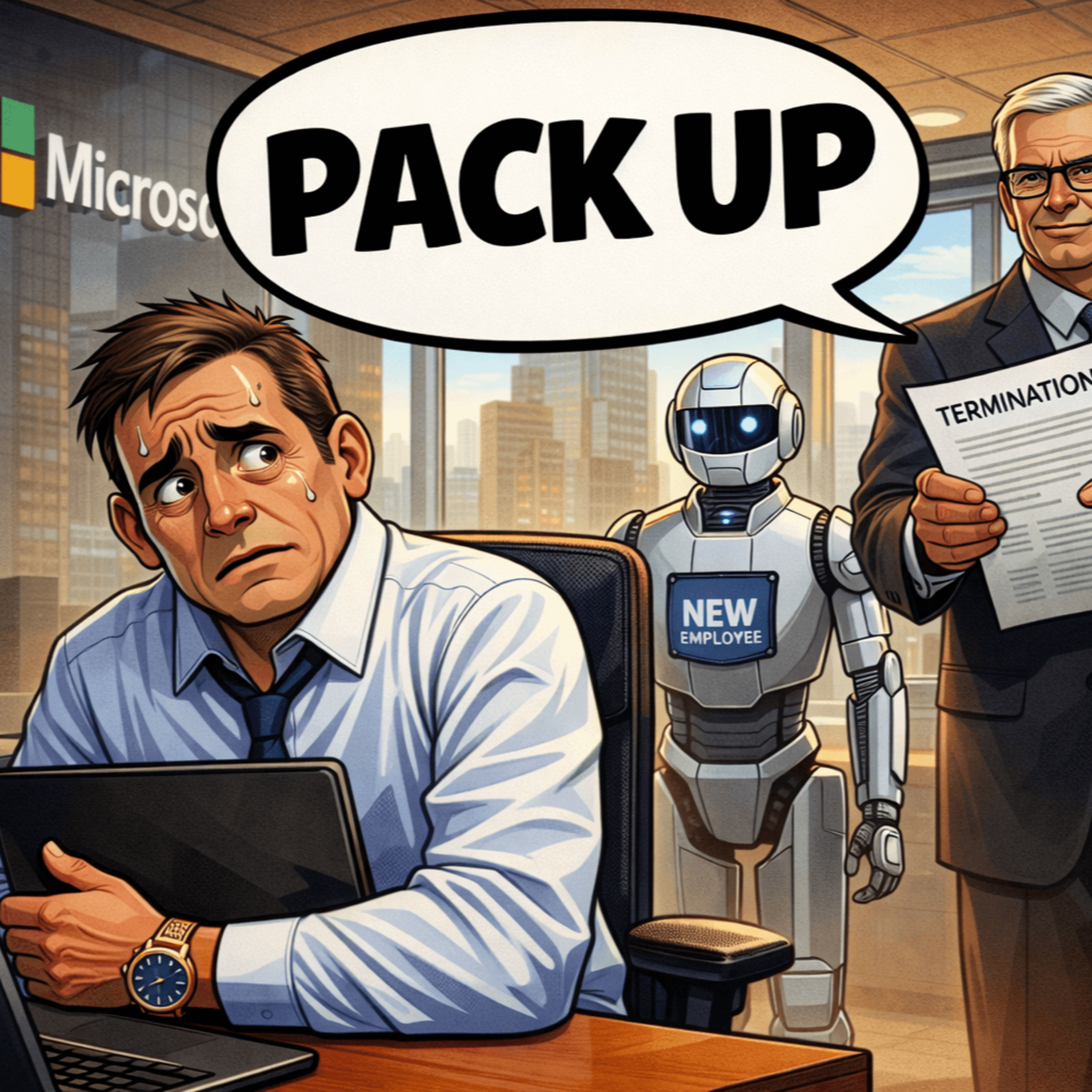 MICROSOFT Layoffs 2026: AI Is the Excuse… You Are the Target episode artwork