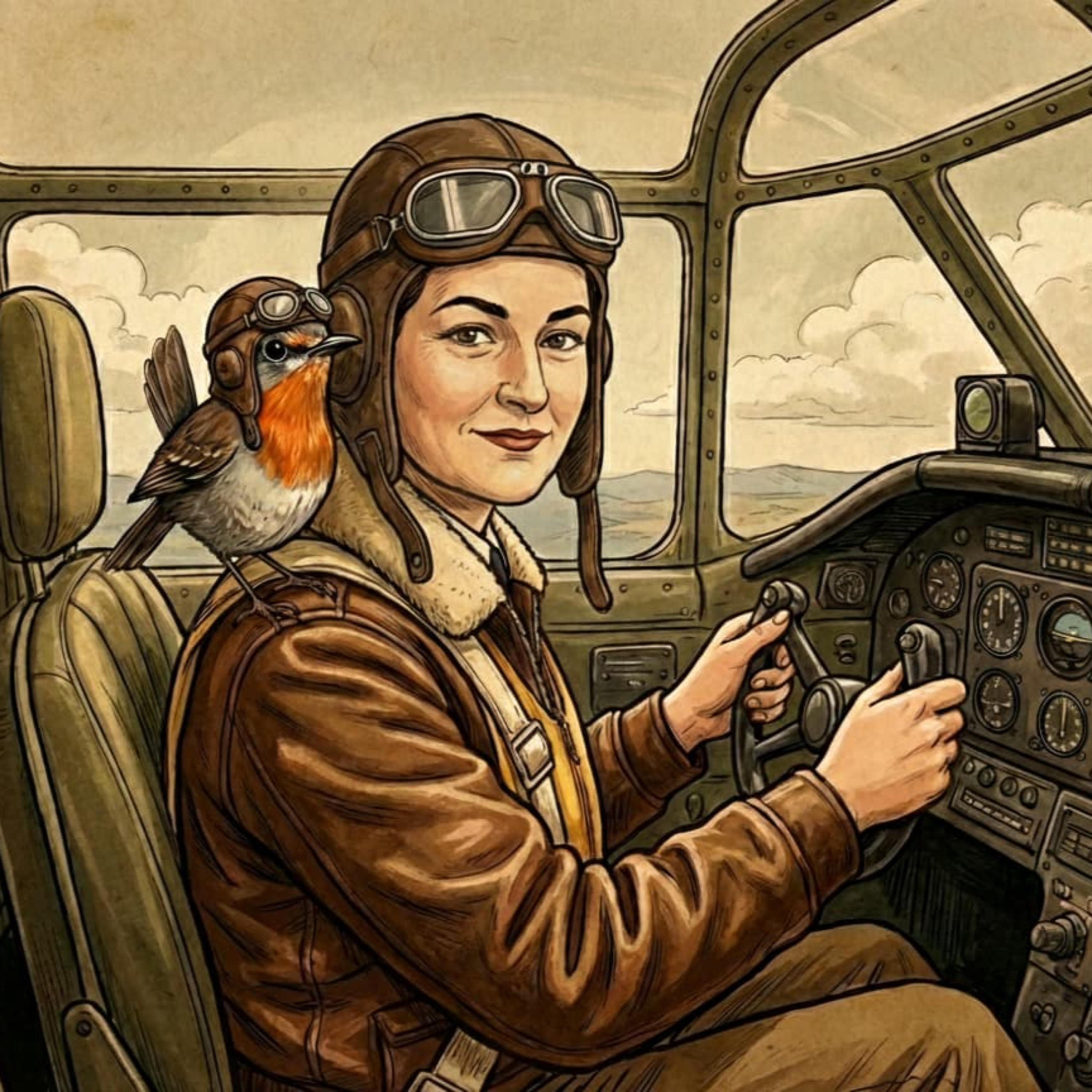 MARGOT DUHALDE: LA PRIMERA MUJER PILOTO DE GUERRA DE CHILE episode artwork