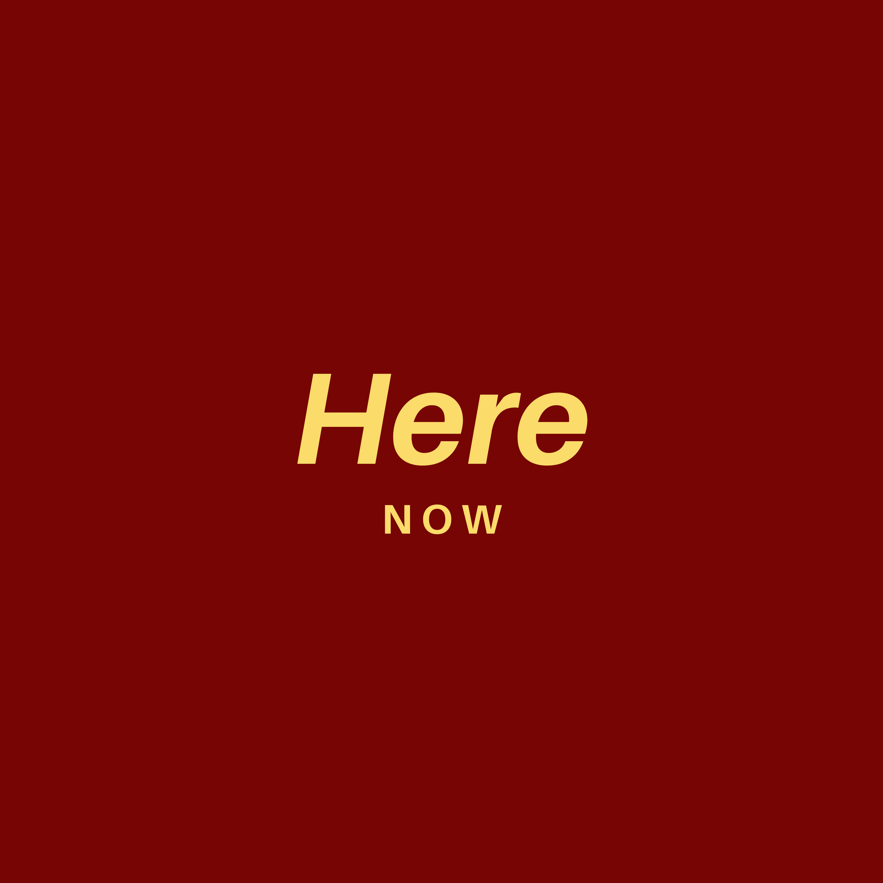 Here and Now episode artwork