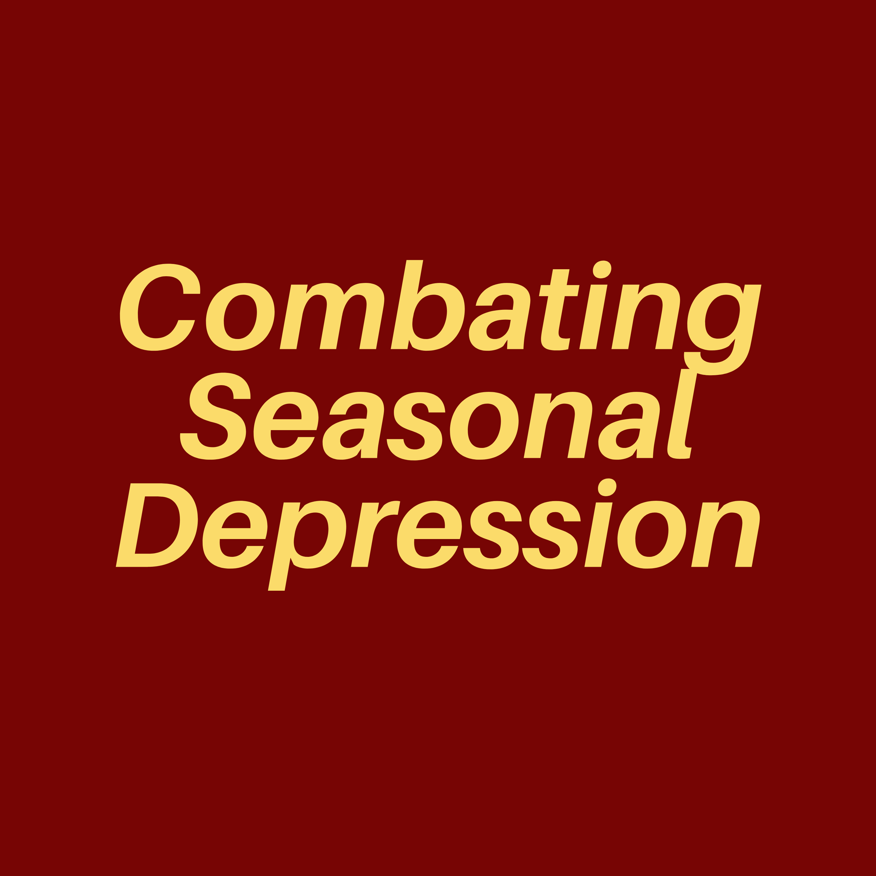 Combating Seasonal Depression episode artwork
