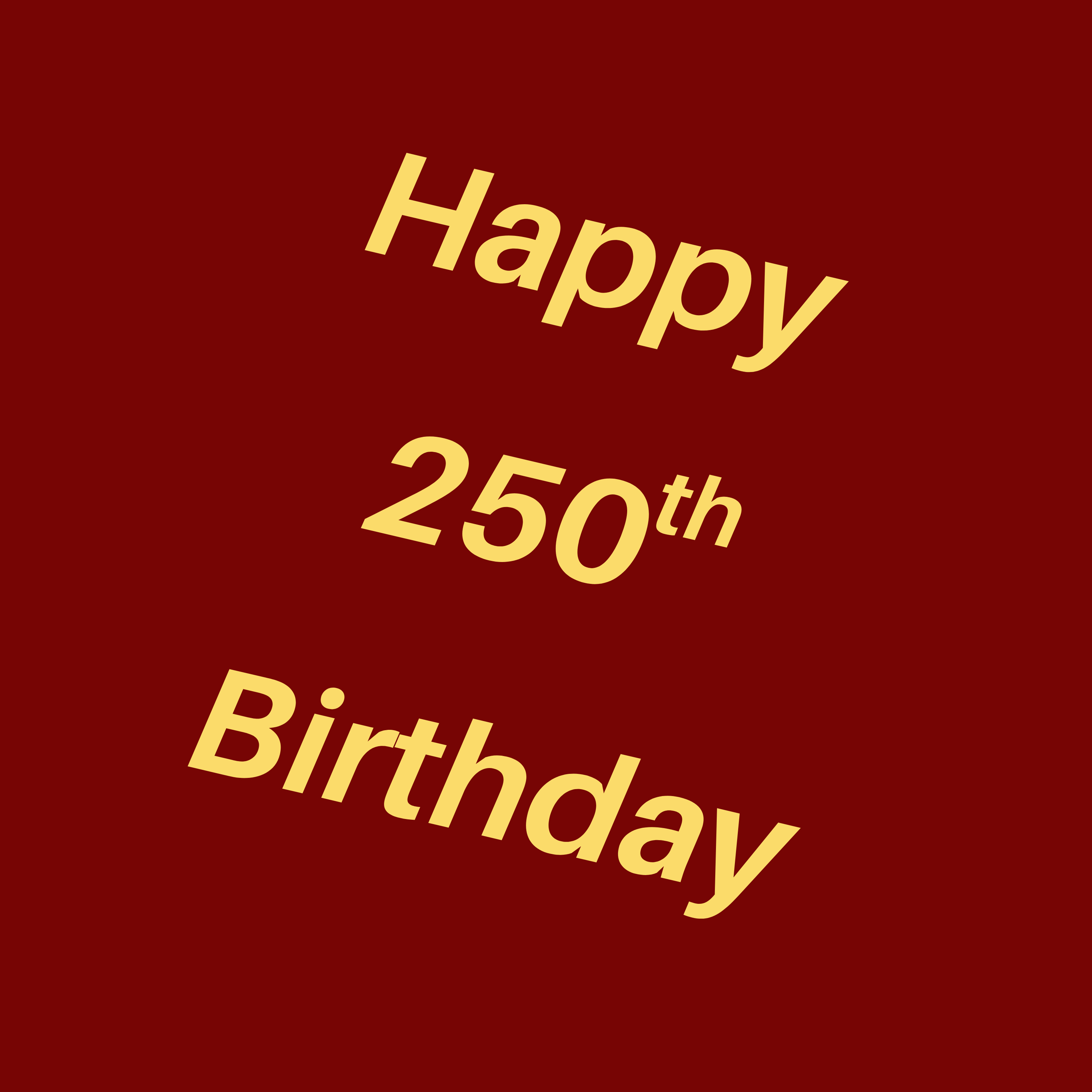 Happy 250th Birthday episode artwork