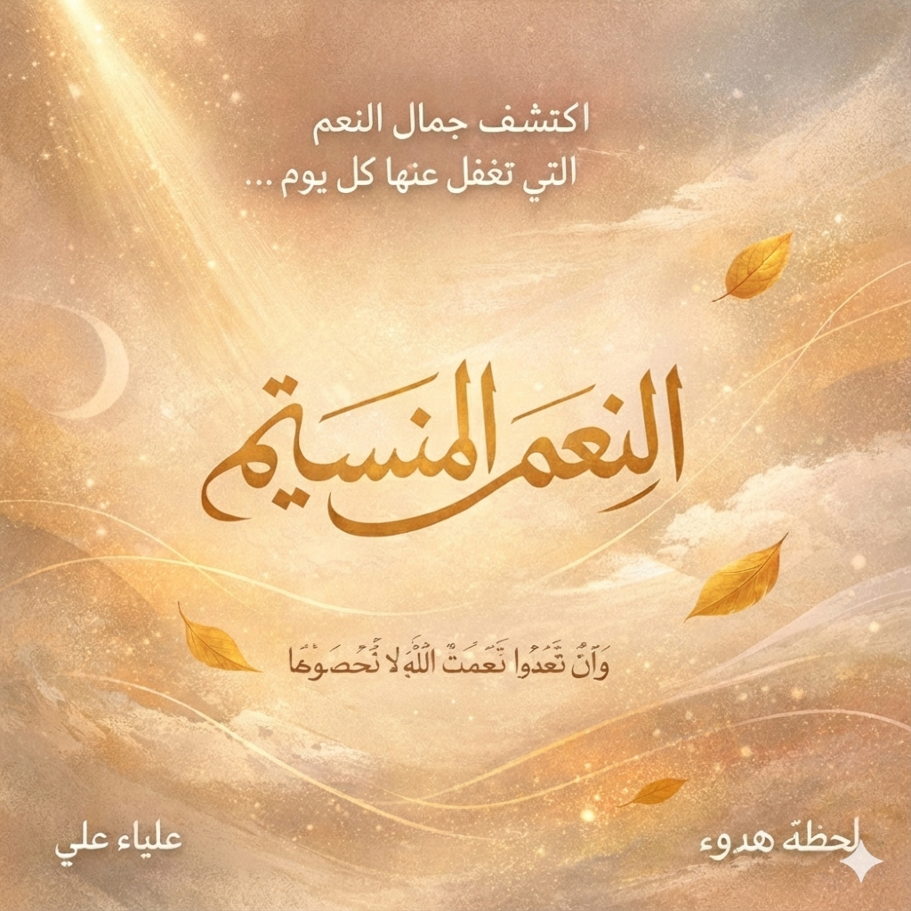 *النعم المنسيه*