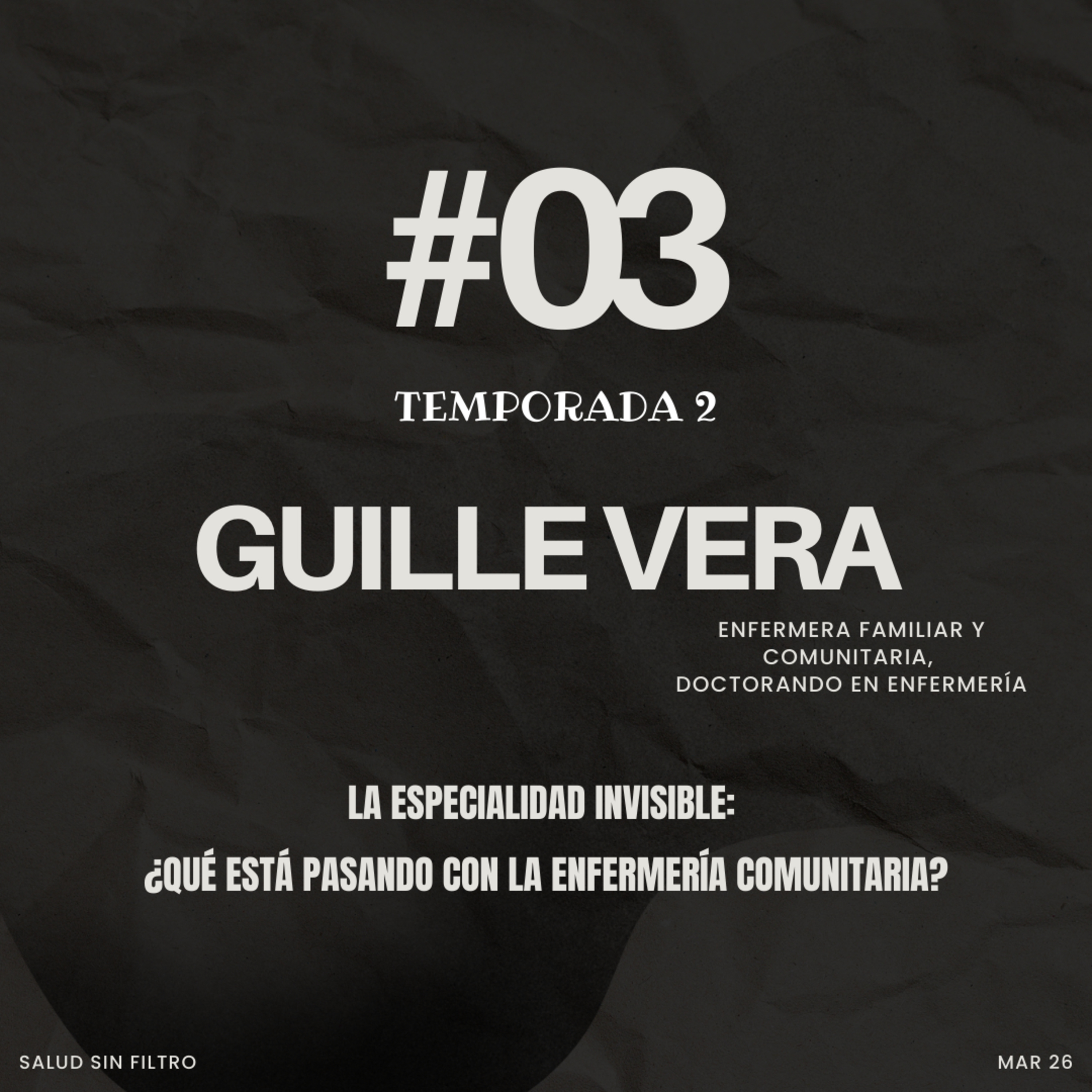 La especialidad invisible: ¿qué está pasando con la enfermería comunitaria? episode artwork