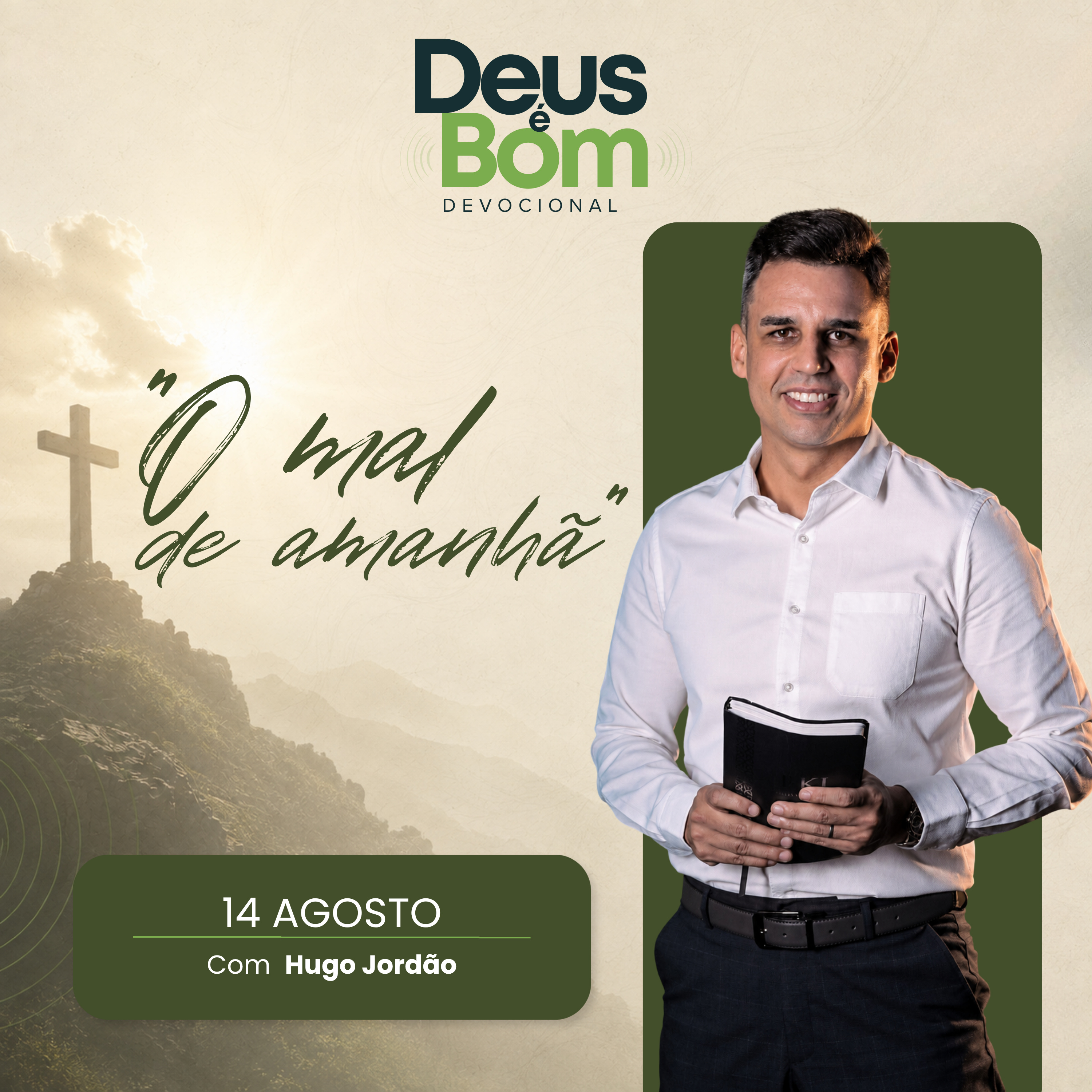  Pare de sofrer pelo que ainda nem aconteceu - Devocional | 14 de agosto episode artwork