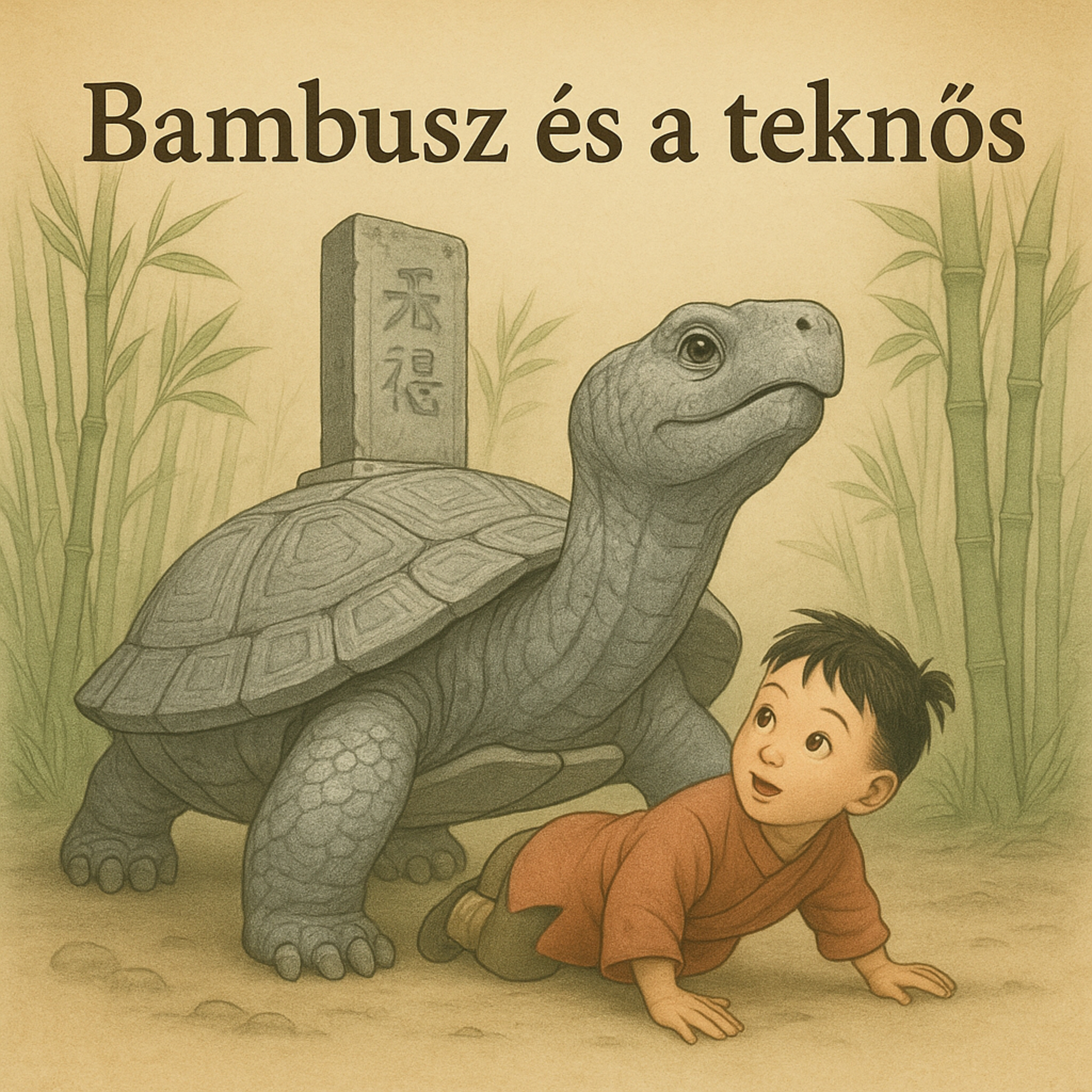 Bambusz és a teknős - Kínai népmese