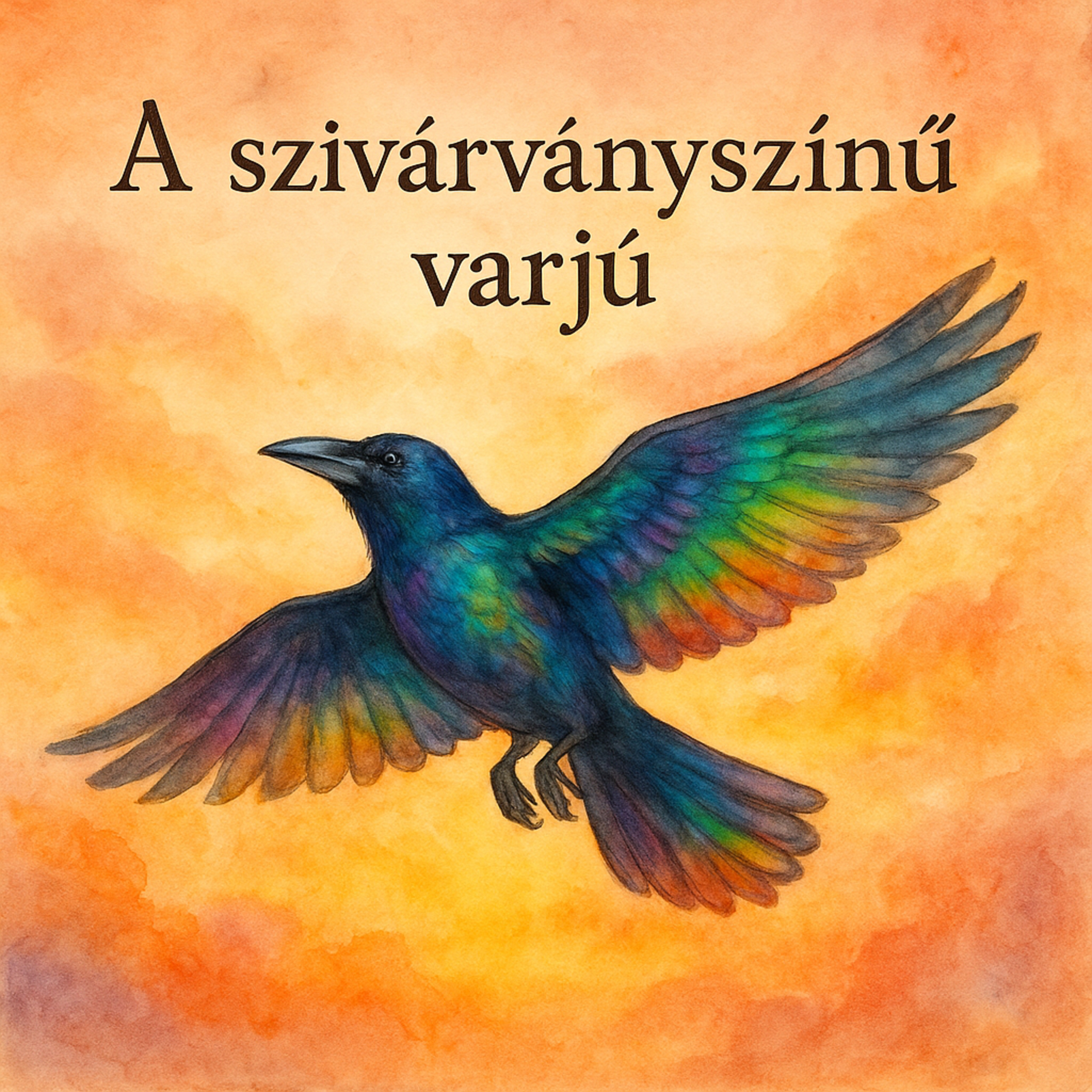 A szivárványszínű varjú - Lenape legenda