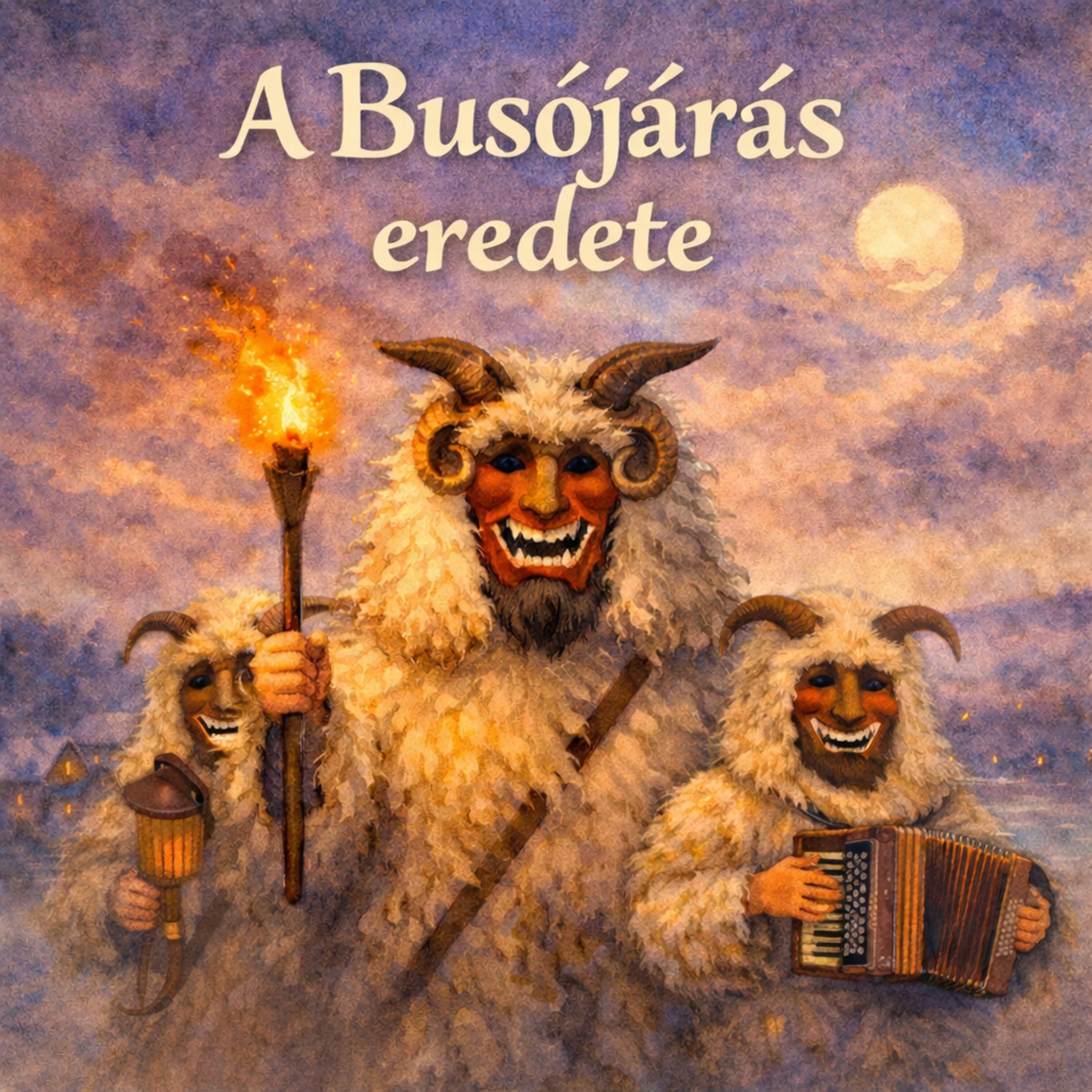 A Busójárás eredete - Magyar monda