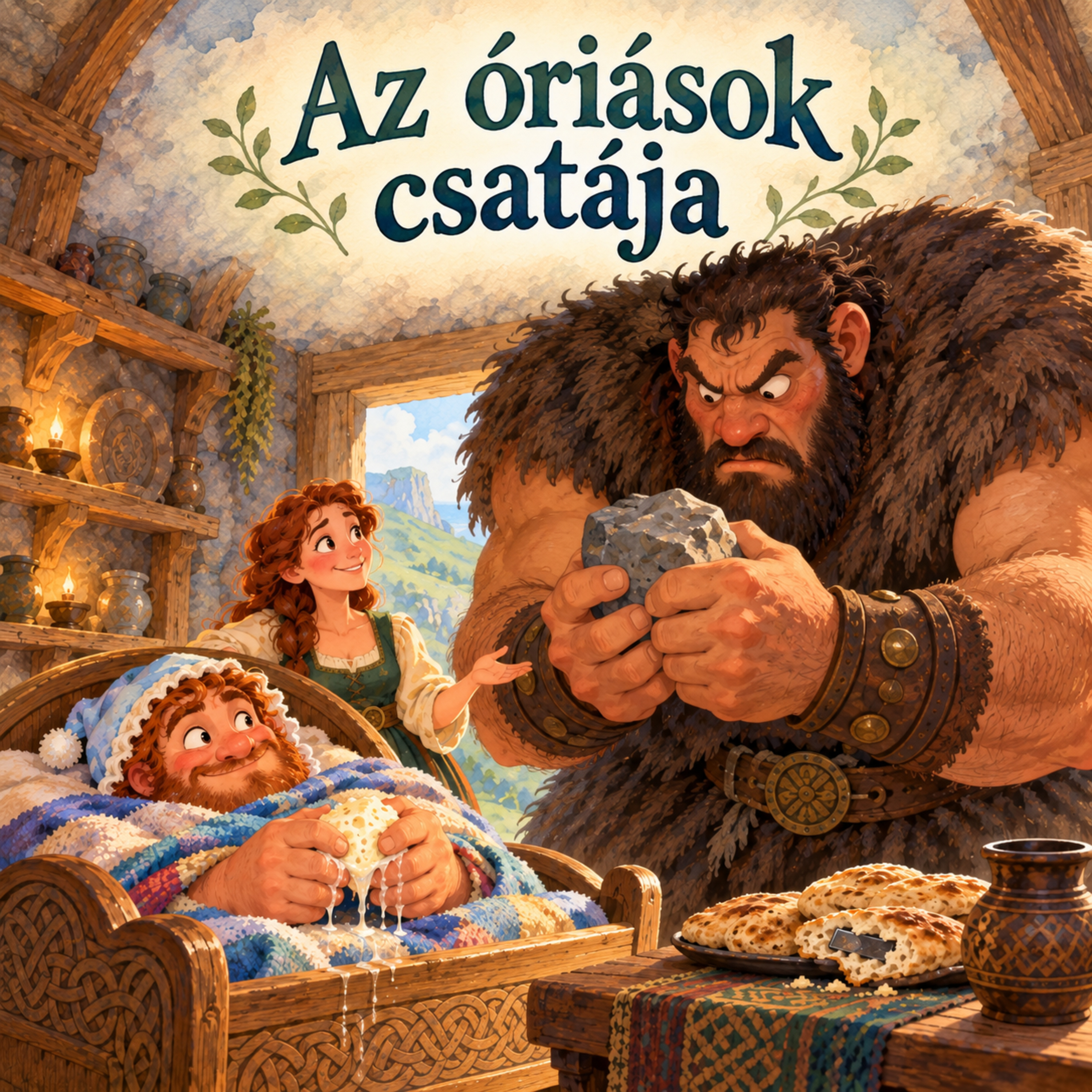 Az óriások csatája - Ír népmesék nyomán