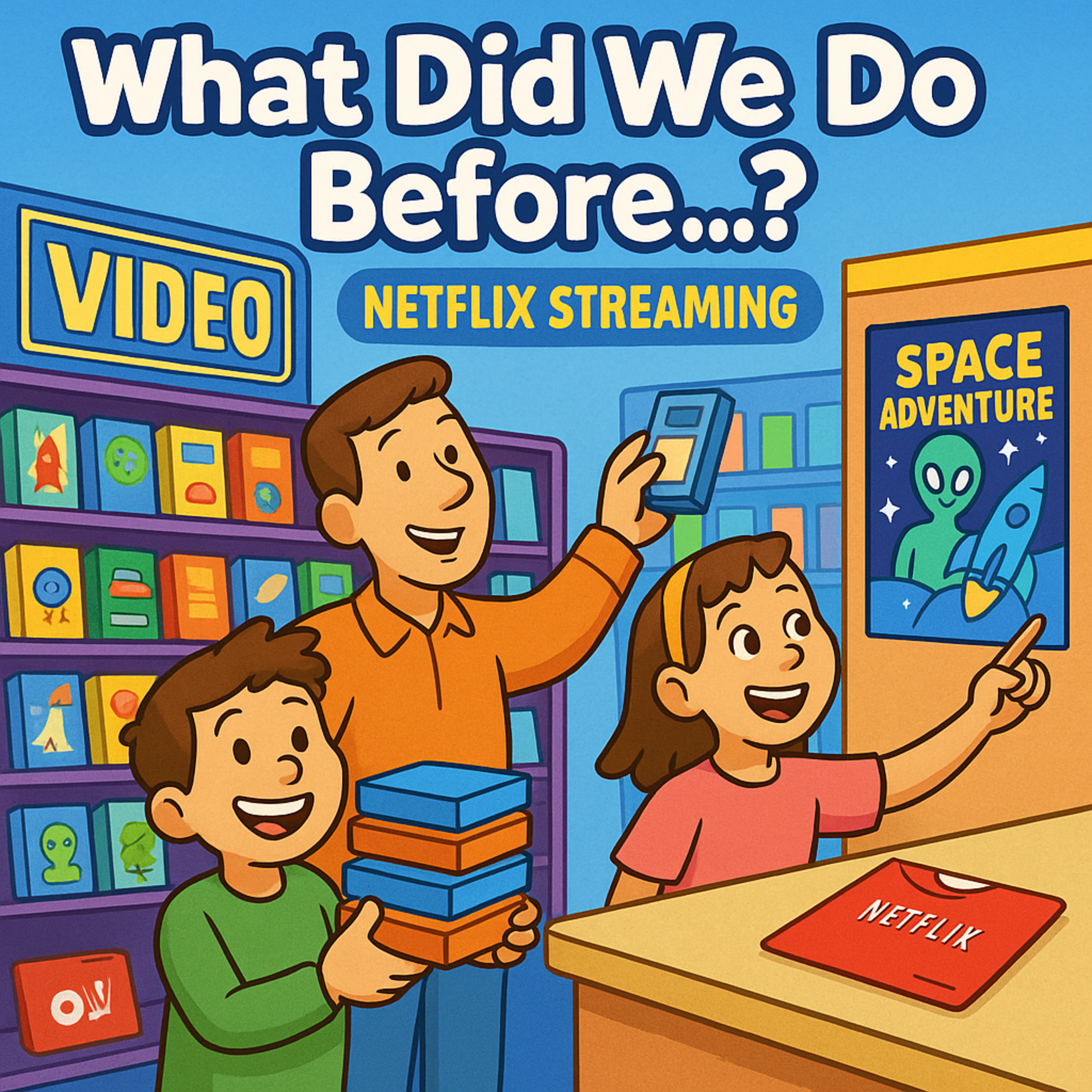 🎬 What Did We Do Before Netflix Streaming? 🎥 episode artwork