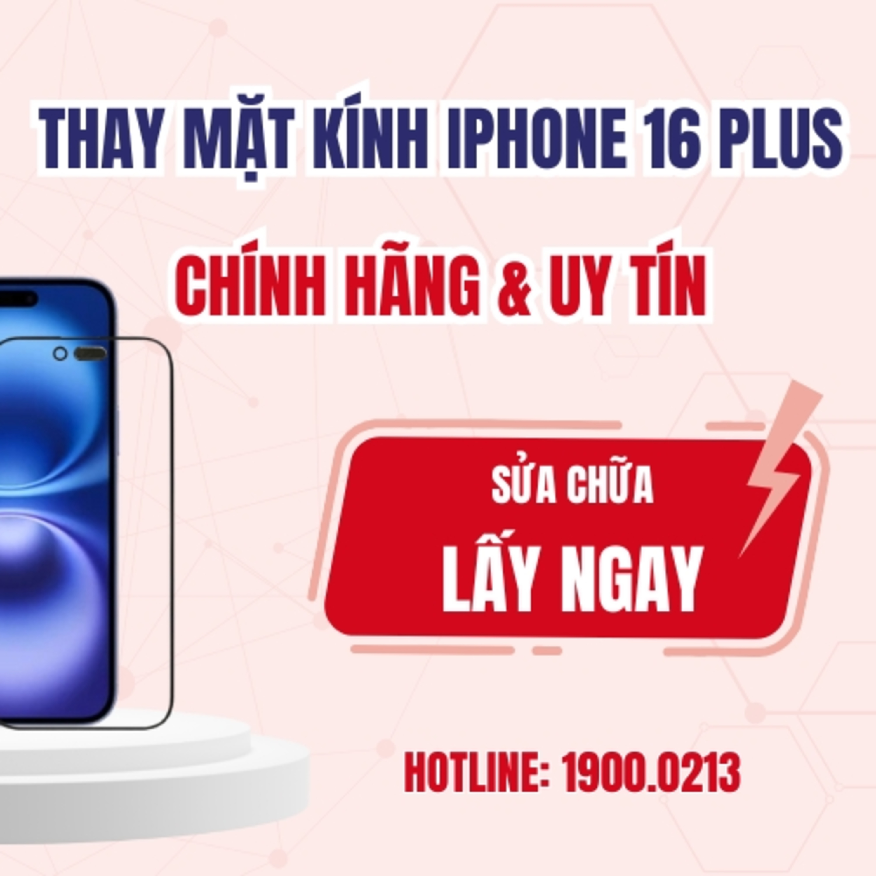 Cua hang thay ep kinh iPhone gia re, bao hanh vinh vien