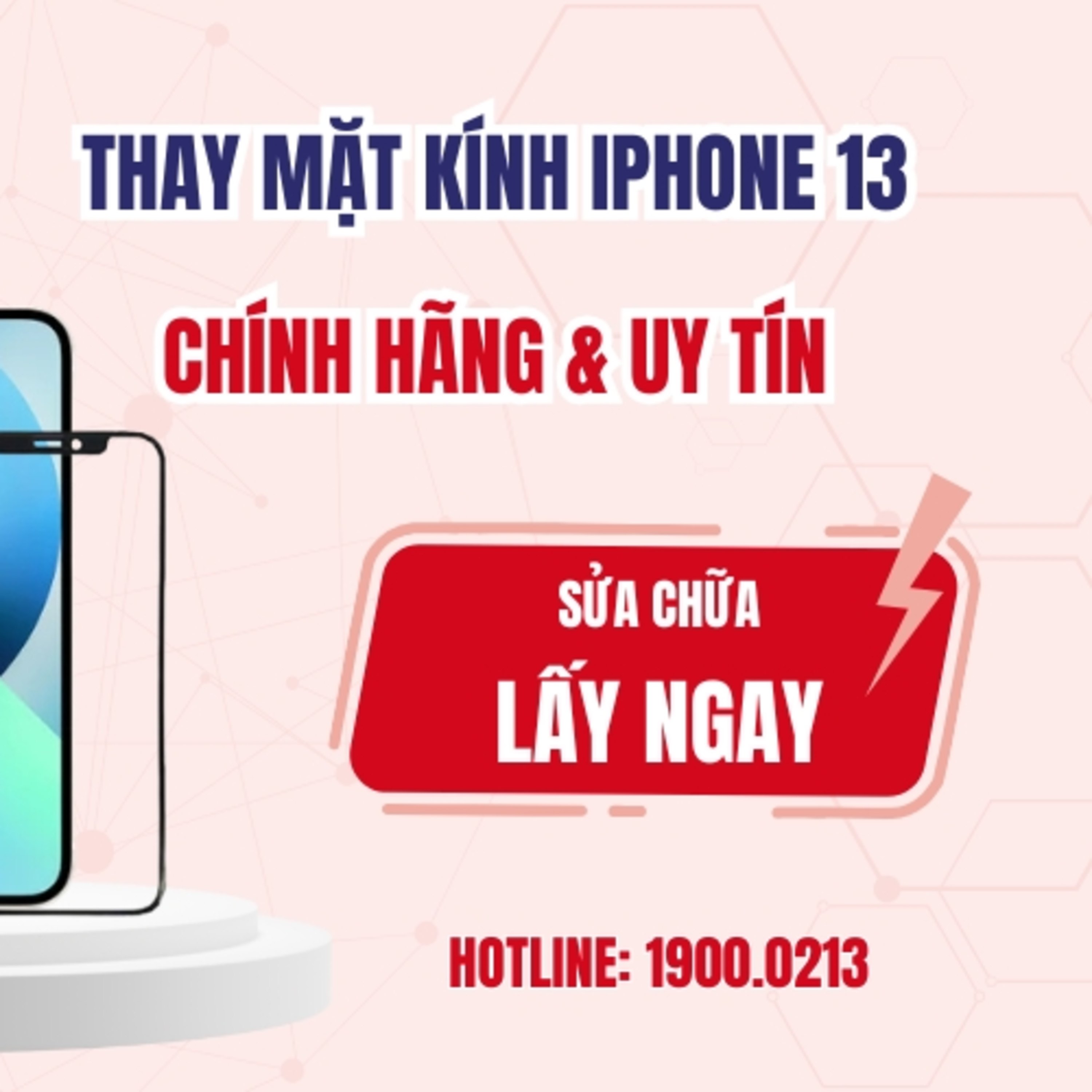 Cua hang thay ep kinh iPhone gia re, bao hanh vinh vien