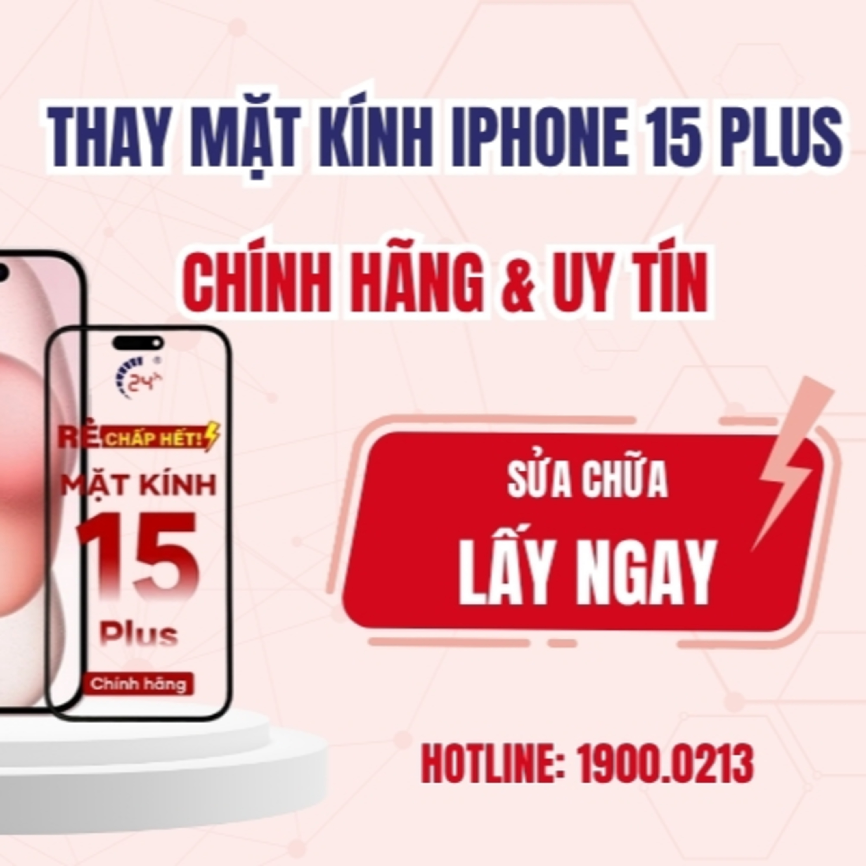 Cua hang thay ep kinh iPhone gia re, bao hanh vinh vien