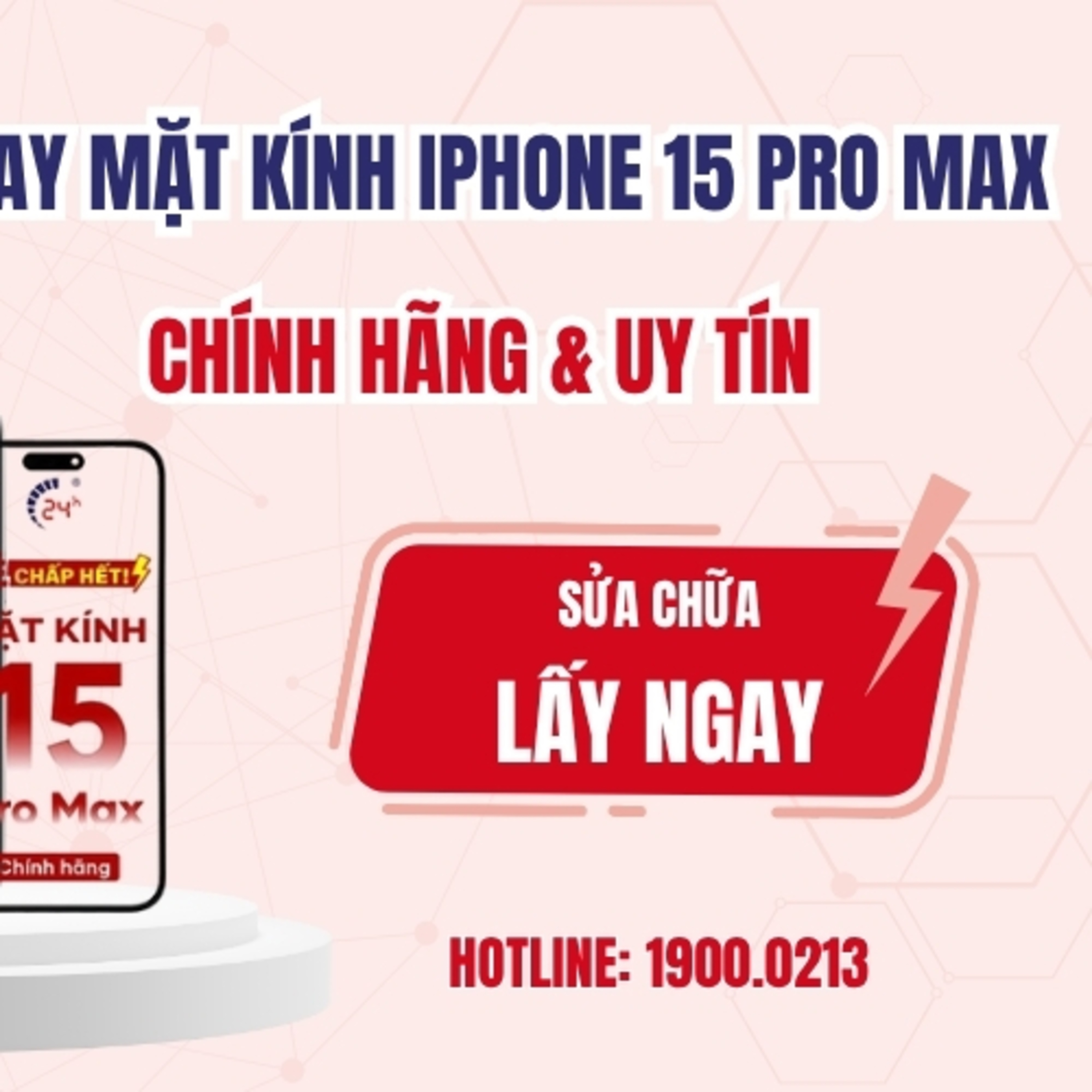 Cua hang thay ep kinh iPhone gia re, bao hanh vinh vien