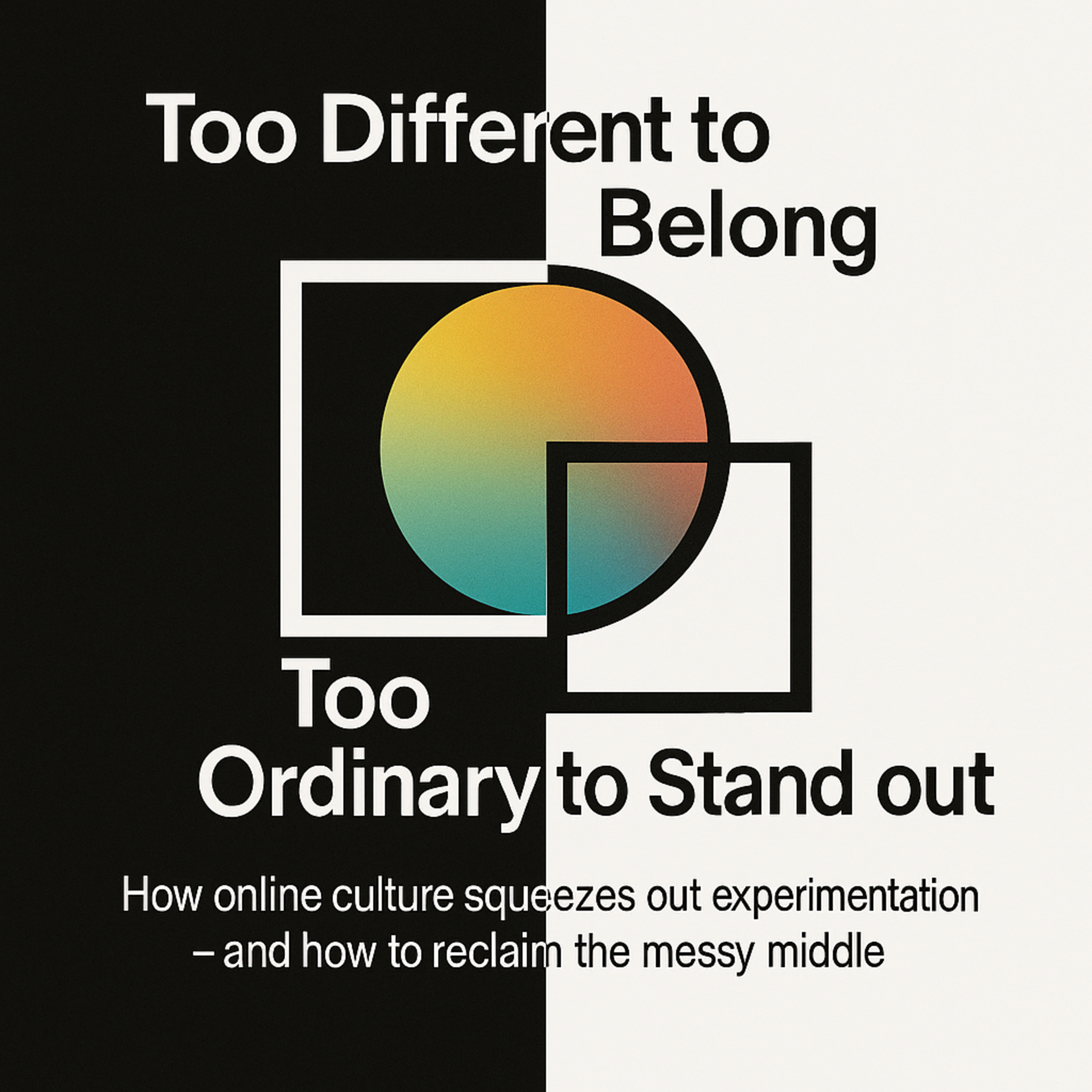 Too Different to Belong, Too Ordinary to Stand Out episode artwork