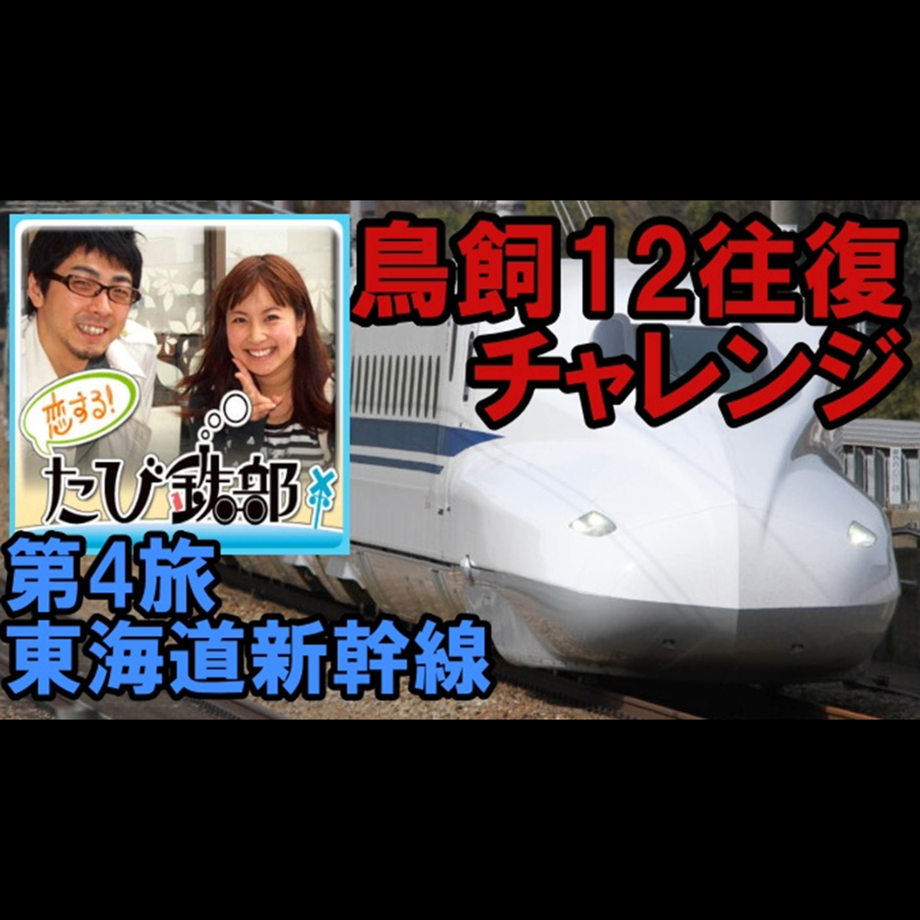 第4旅 鳥飼12往復チャレンジ（東海道新幹線の回）【2010年6月 配信】 episode artwork