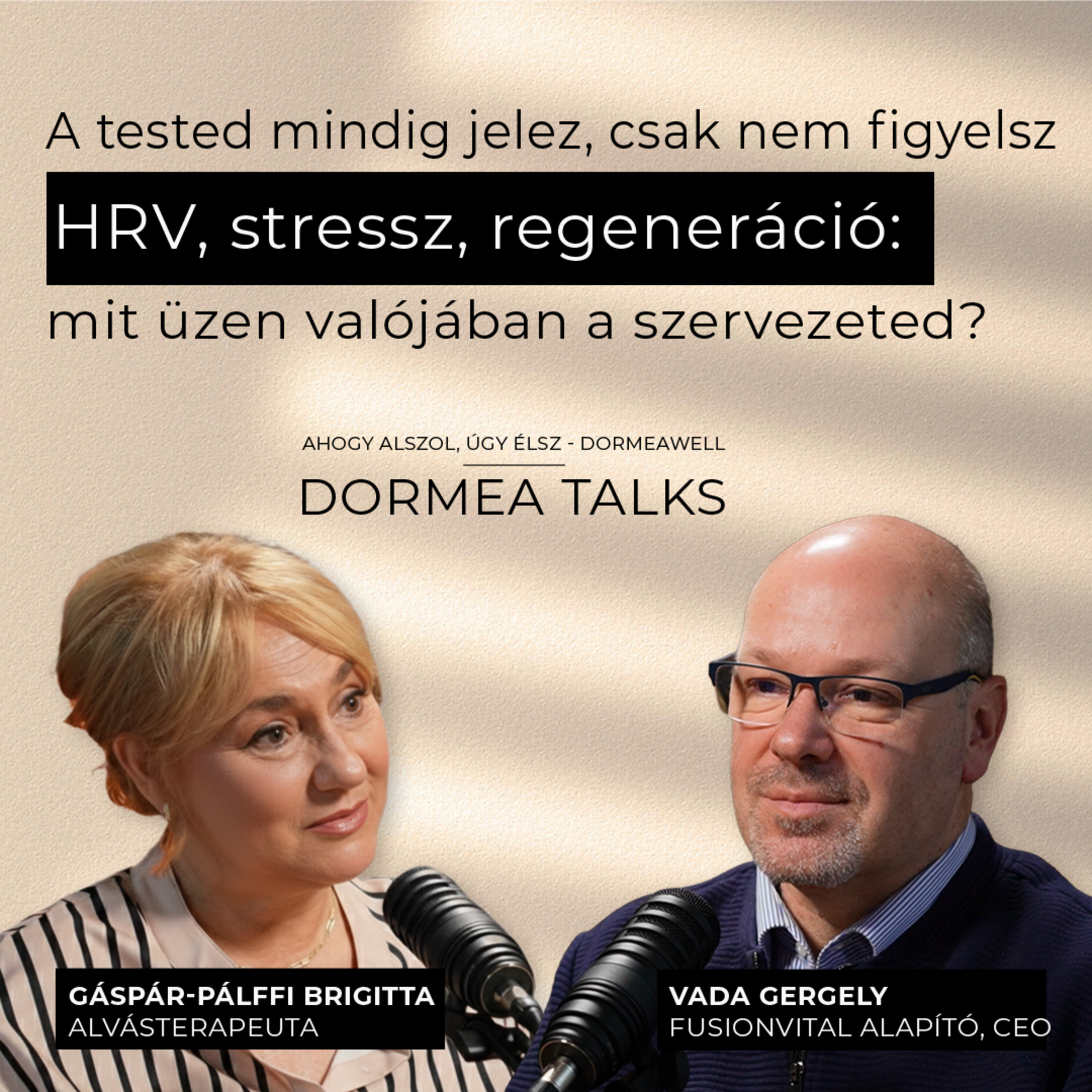 A tested mindig jelez, csak nem figyelsz! HRV, stressz, regeneráció: mit üzen valójában a szervezeted? episode artwork