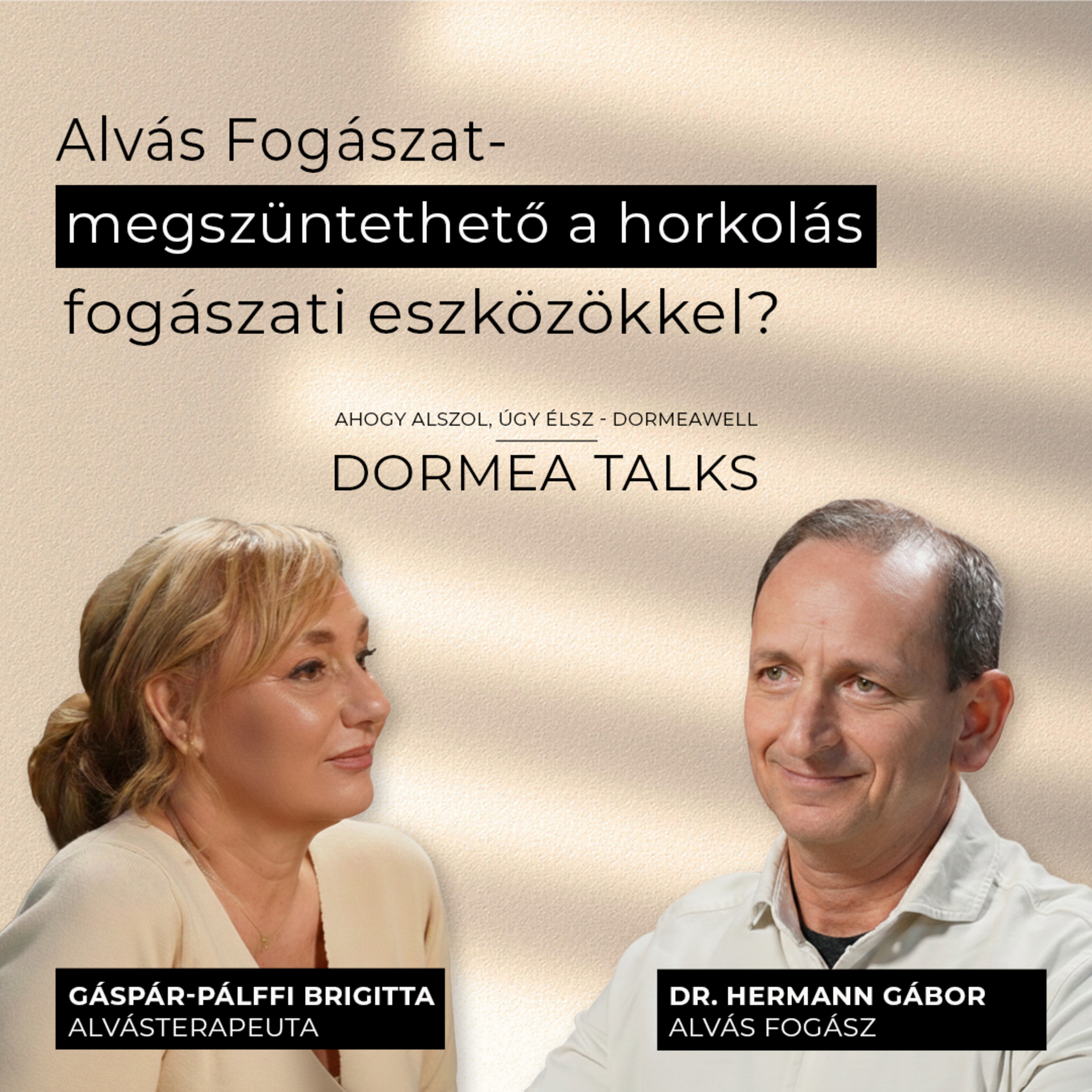 Alvás Fogászat- megszüntethető a horkolás fogászati eszközökkel? episode artwork