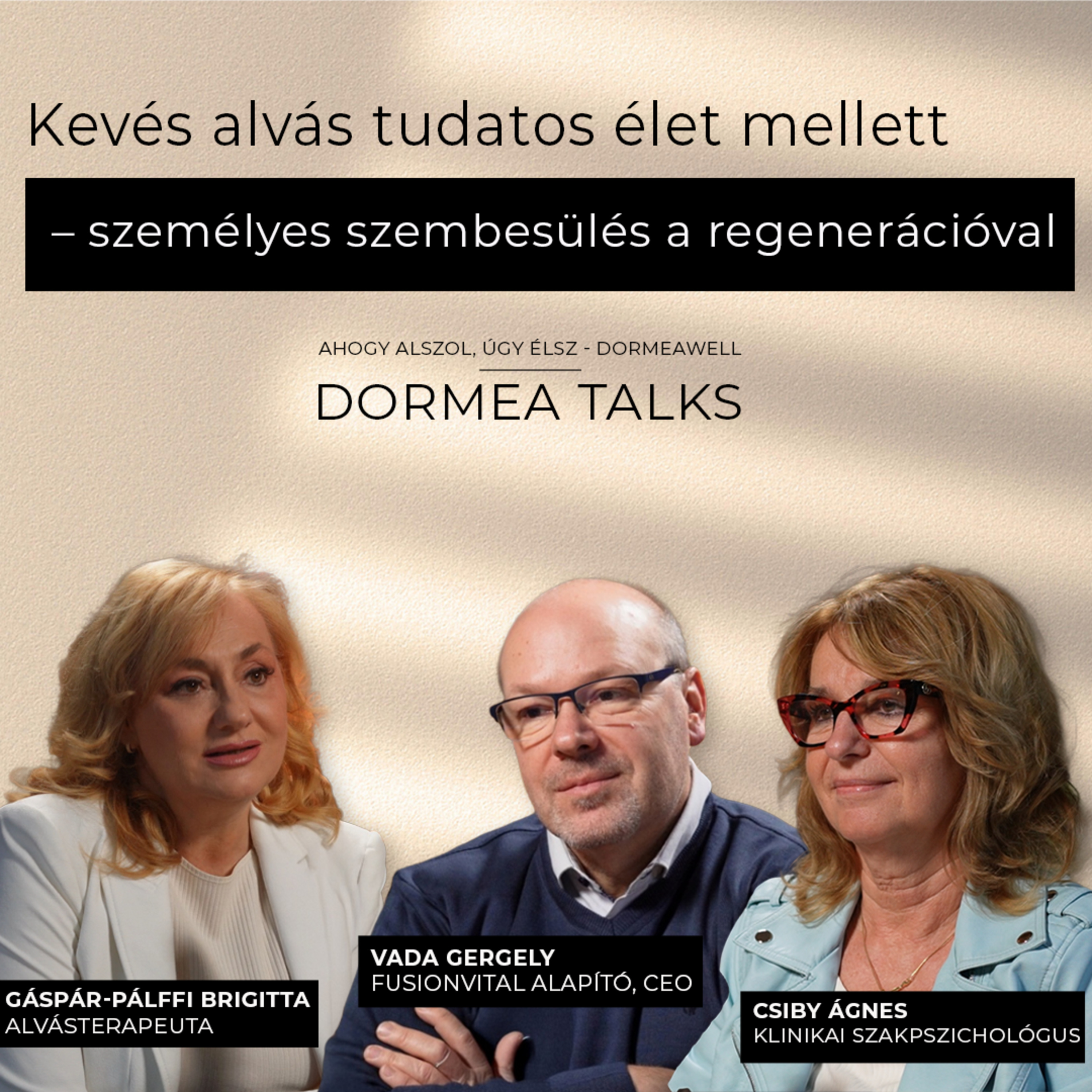 „Nem volt alvásproblémám. Csak évek óta elvoltam 5-6 órával.” episode artwork