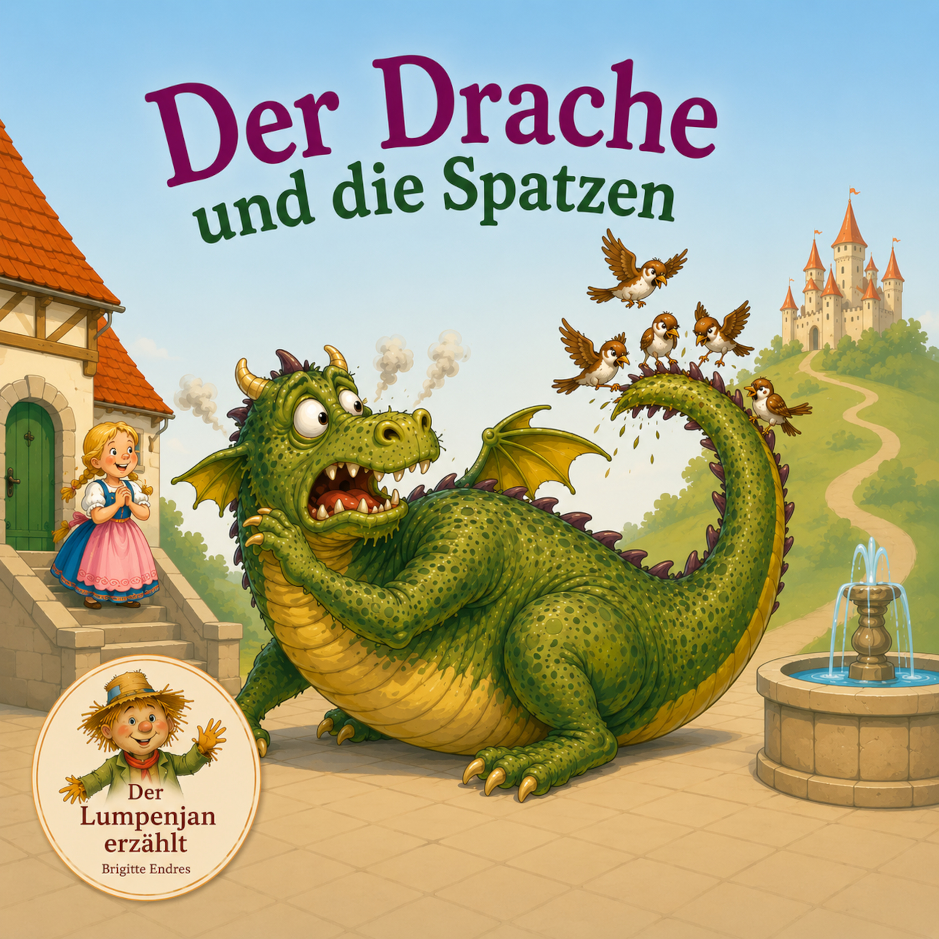 Der Lumpenjan erzählt - 3. Geschichte: Vom grausigen Drachen und den Spatzen 🐉 episode artwork