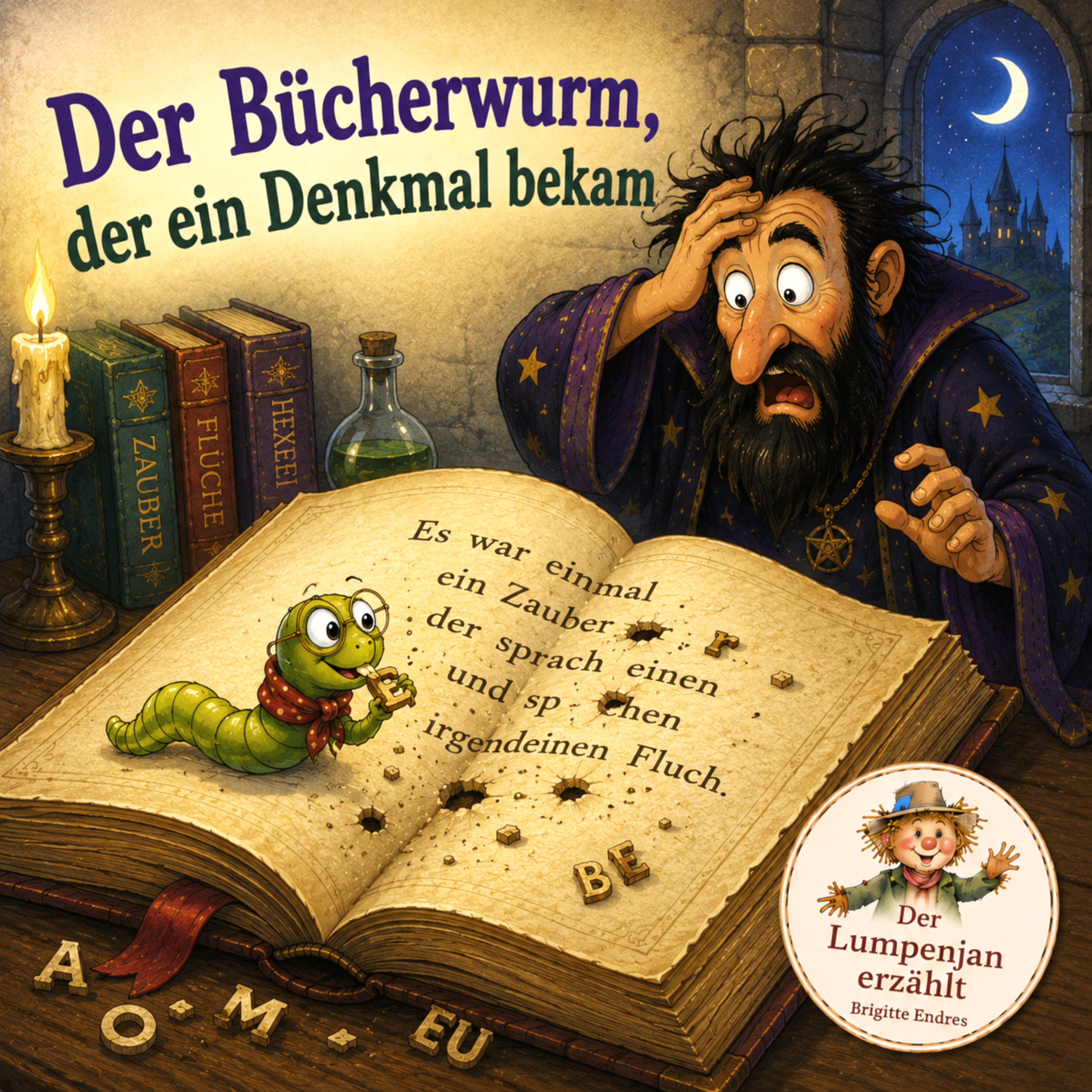 Der Lumpenjan erzählt - 5. Geschichte: Vom Bücherwurm, der ein Denkmal bekam episode artwork