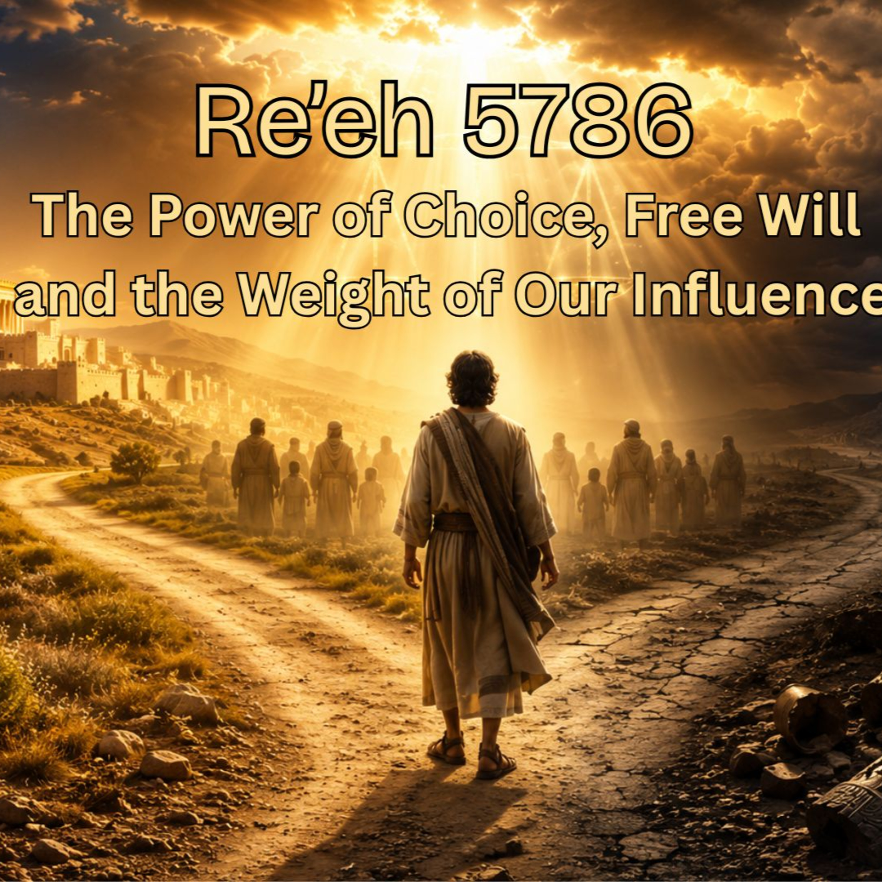 Re'eh 5786 - The Power of Choice, Free Will and the Weight of Our Influence episode artwork