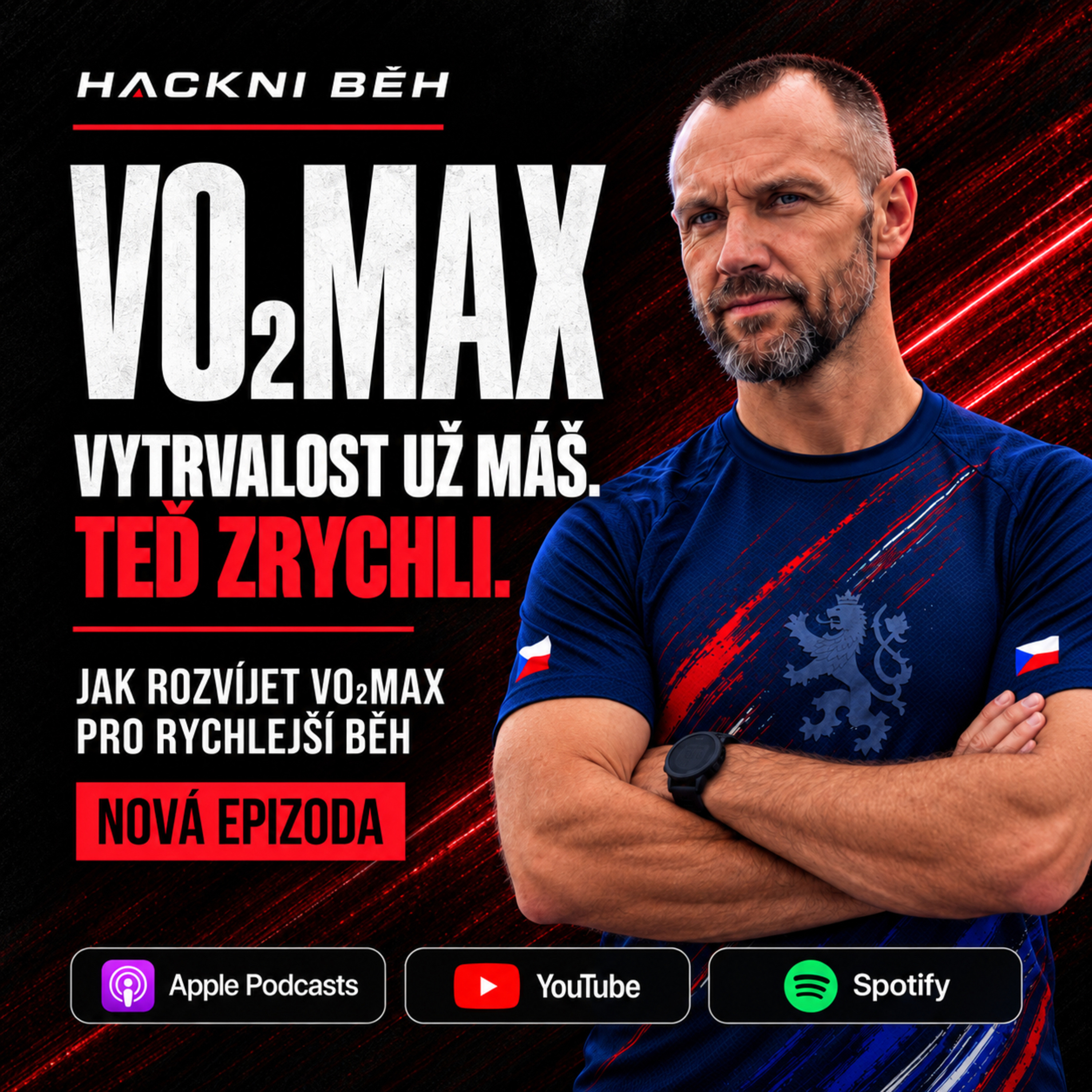 EPIZODA 15: VO₂max. Vytrvalost už máš. Teď zrychli.