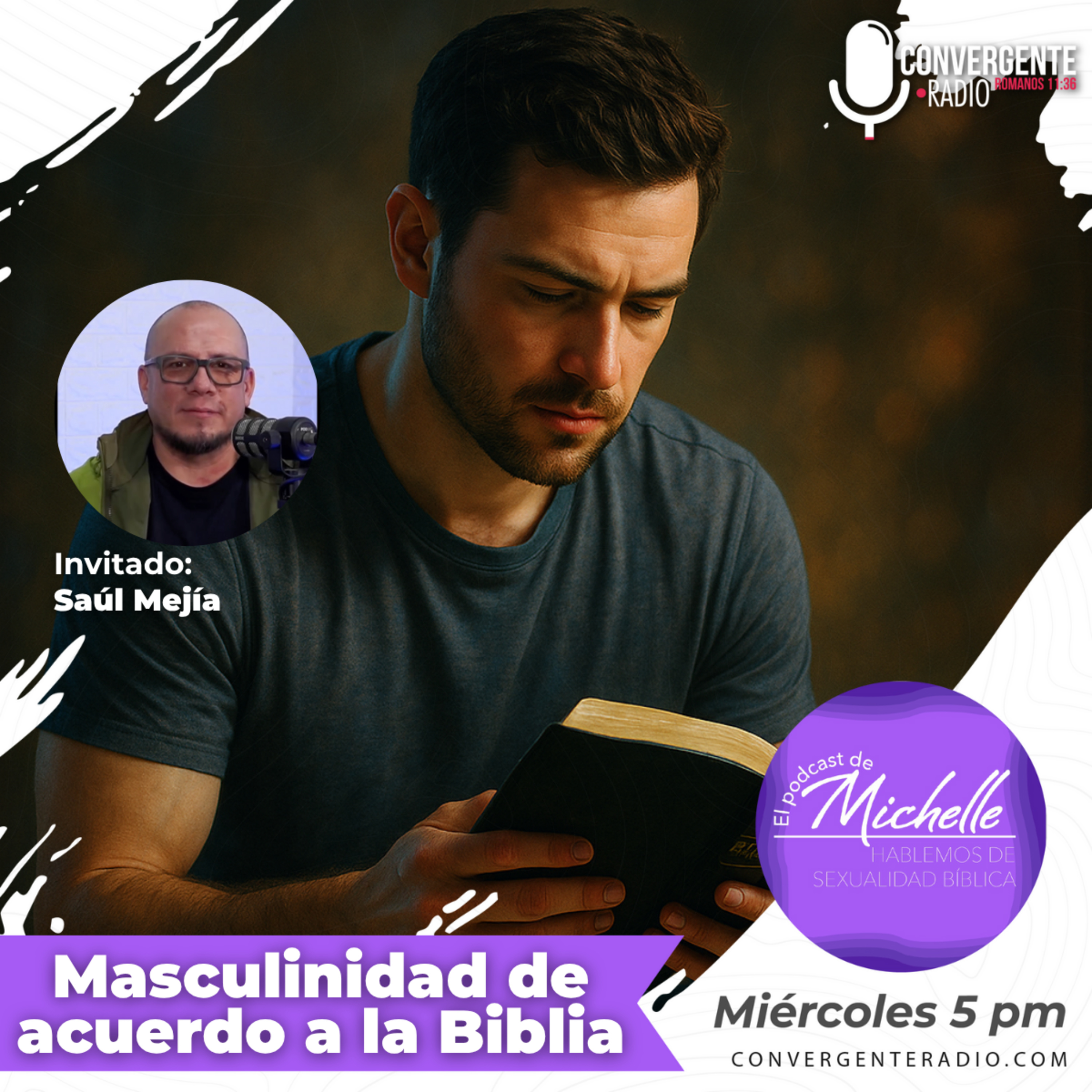 Masculinidad de acuerdo a la Biblia. Invitado: Saúl Mejía - EP2 episode artwork