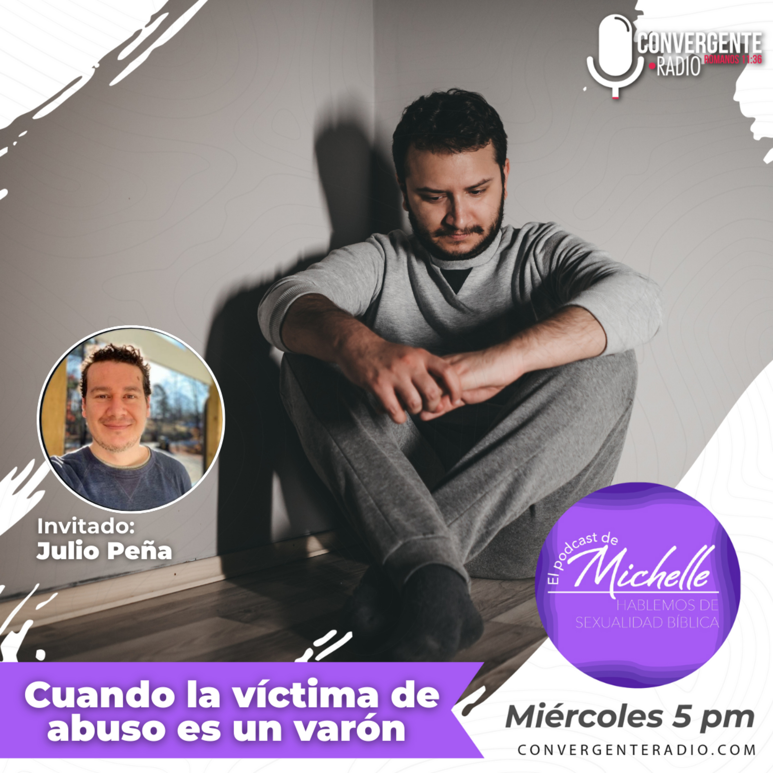 Cuando la víctima de abuso es un varón. Invitado: Julio Peña - EP07 episode artwork