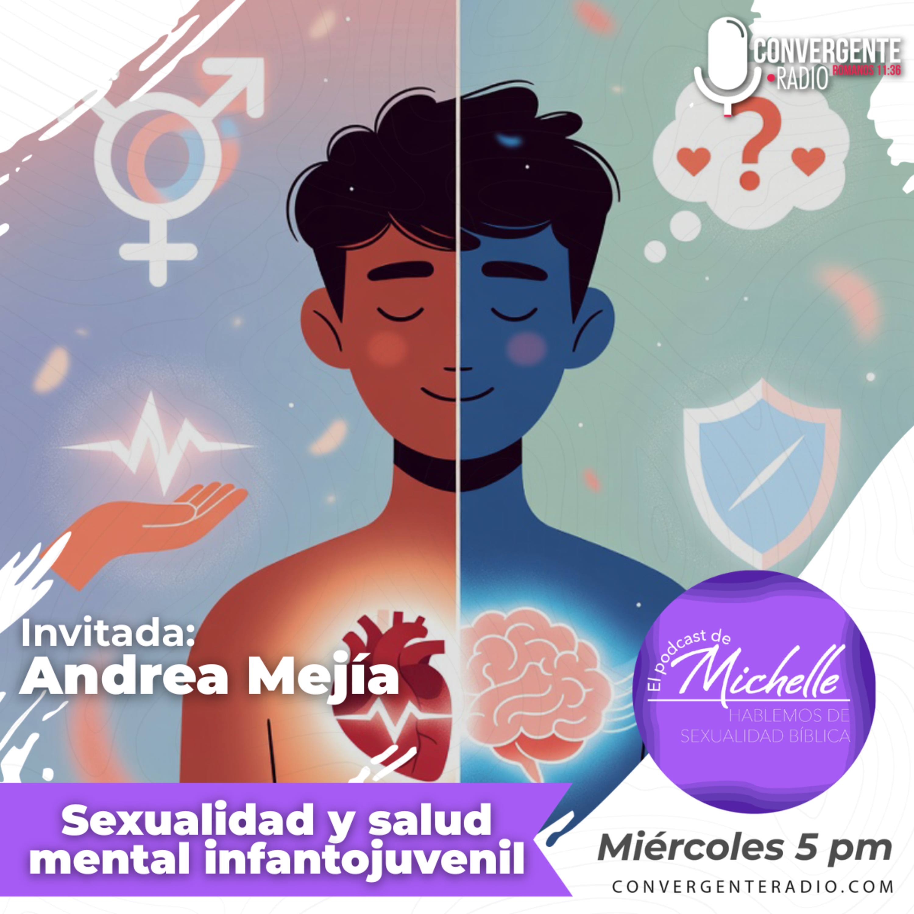 Sexualidad y salud mental infantojuvenil. Invitada: Andrea Mejía - EP12 episode artwork