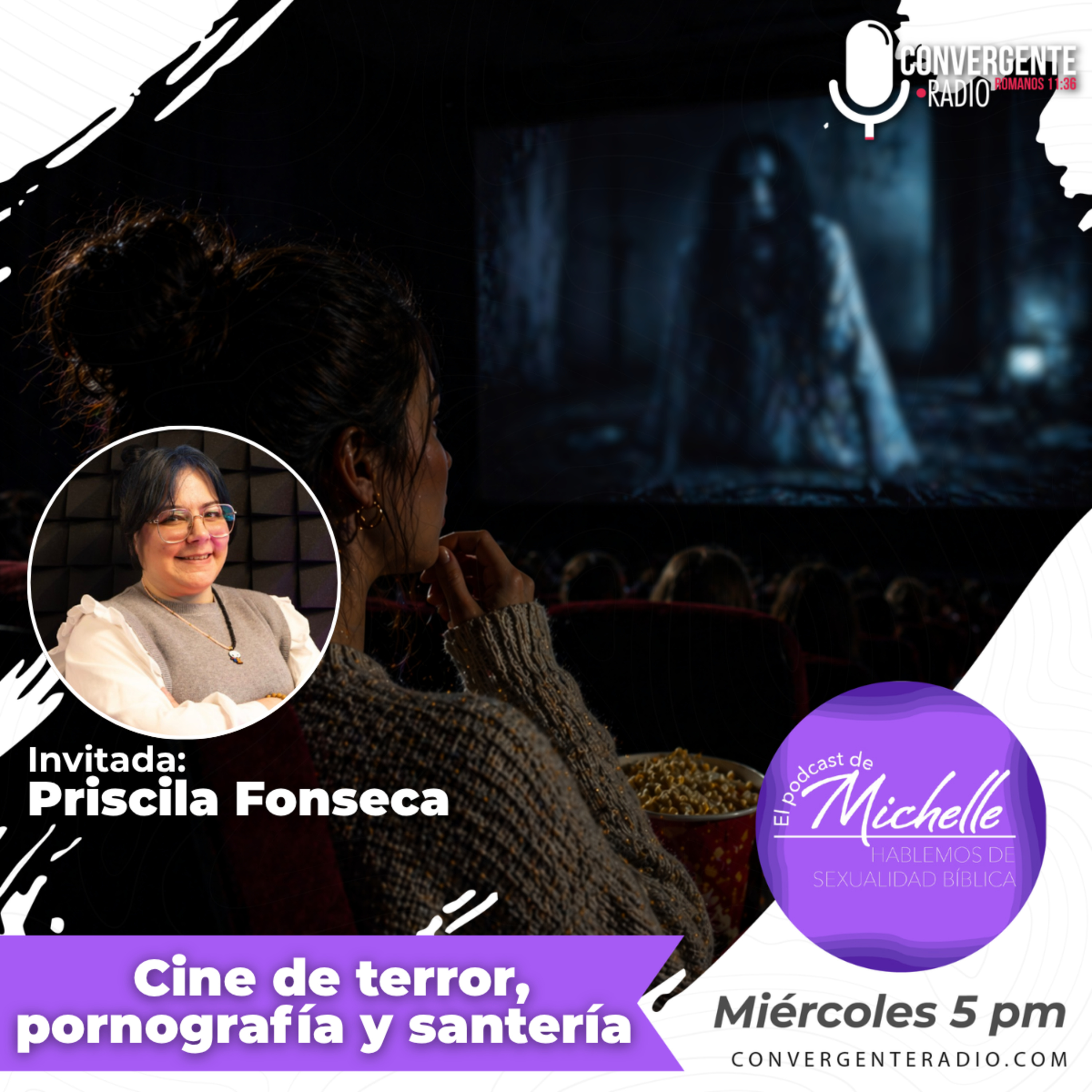 Cine de terror, pornografía y santería Invitado: Priscila Fonseca - EP13 episode artwork