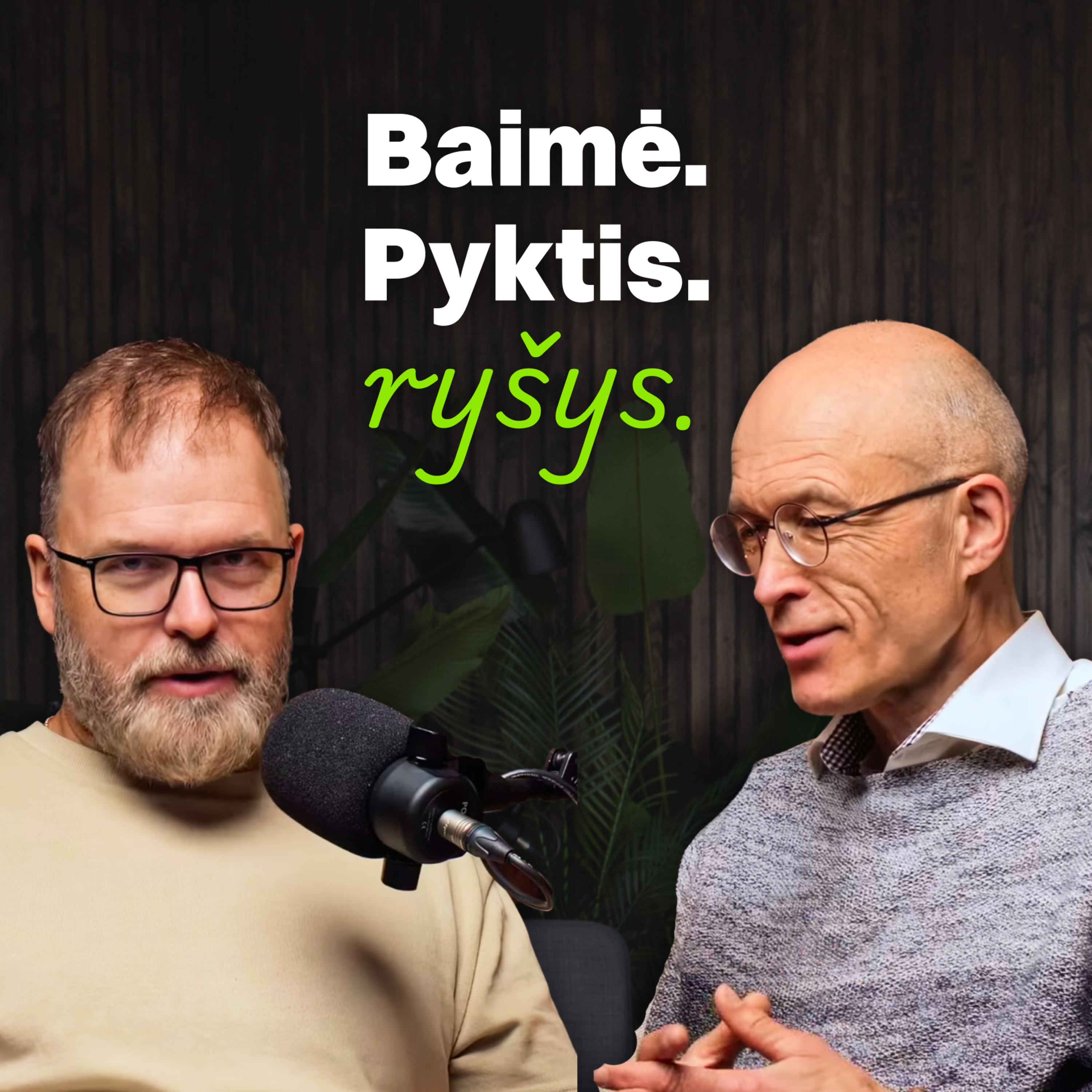 Pyktis, baimė ir ryšys – kas iš tikrųjų mus gydo? | GoTherapy podcast #1 Mantas Gikys episode artwork