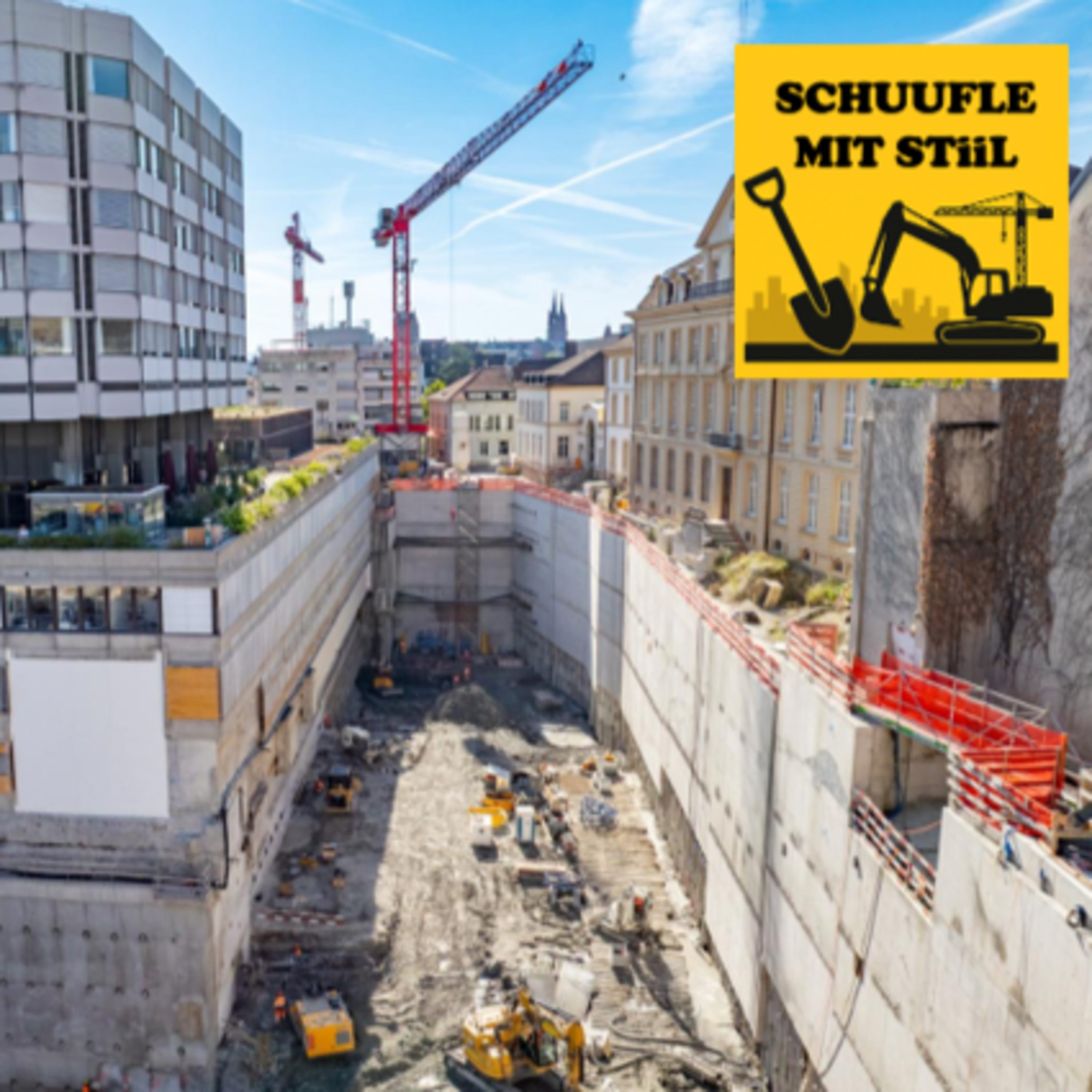 08. Iblick ind Baugruebe vom Unispital Basel