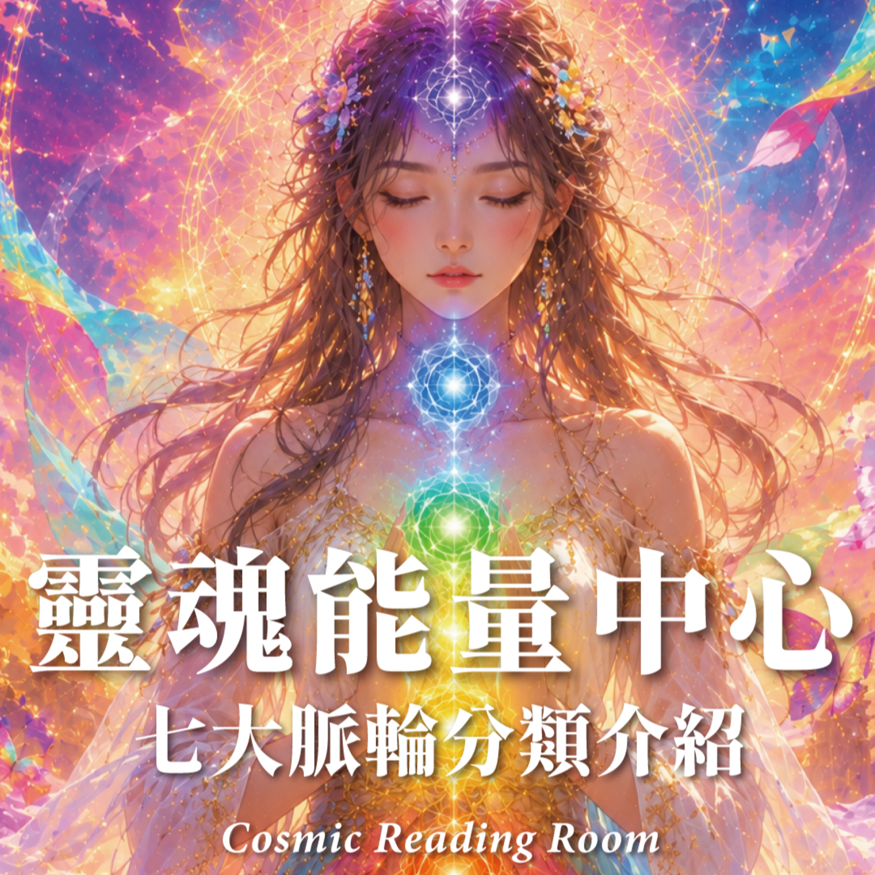 ✦宇宙閱覽室✦ 靈魂能量中心:七大脈輪分類介紹