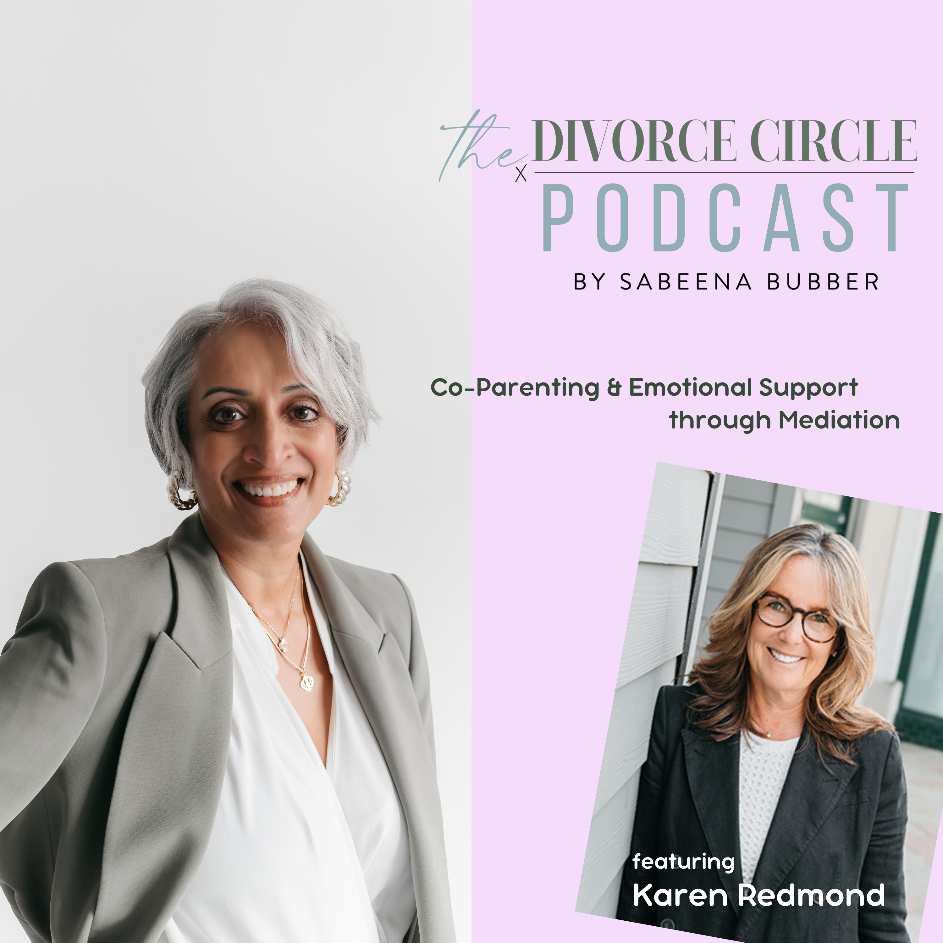 The Divorce Circle Podcast, Ep. 2: Co-Parenting & Emotional Support Through Mediation  episode artwork