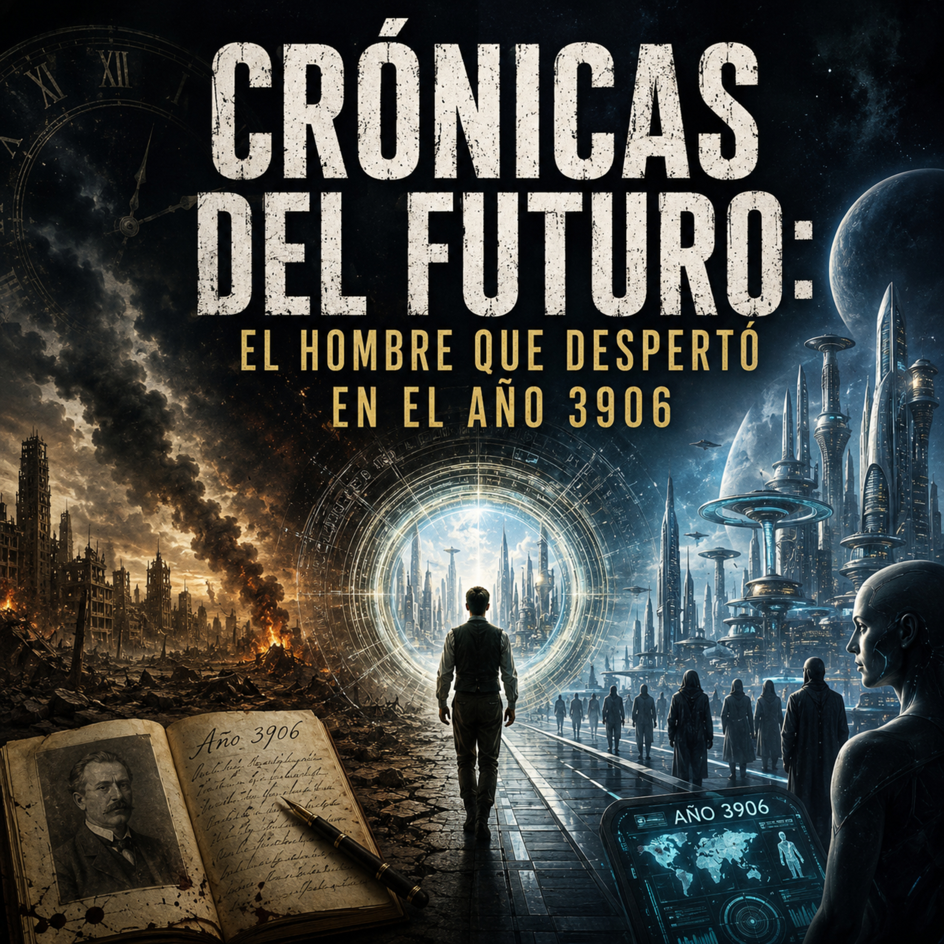 CRÓNICAS DEL FUTURO: EL HOMBRE QUE DESPERTÓ EN EL AÑO 3906 episode artwork