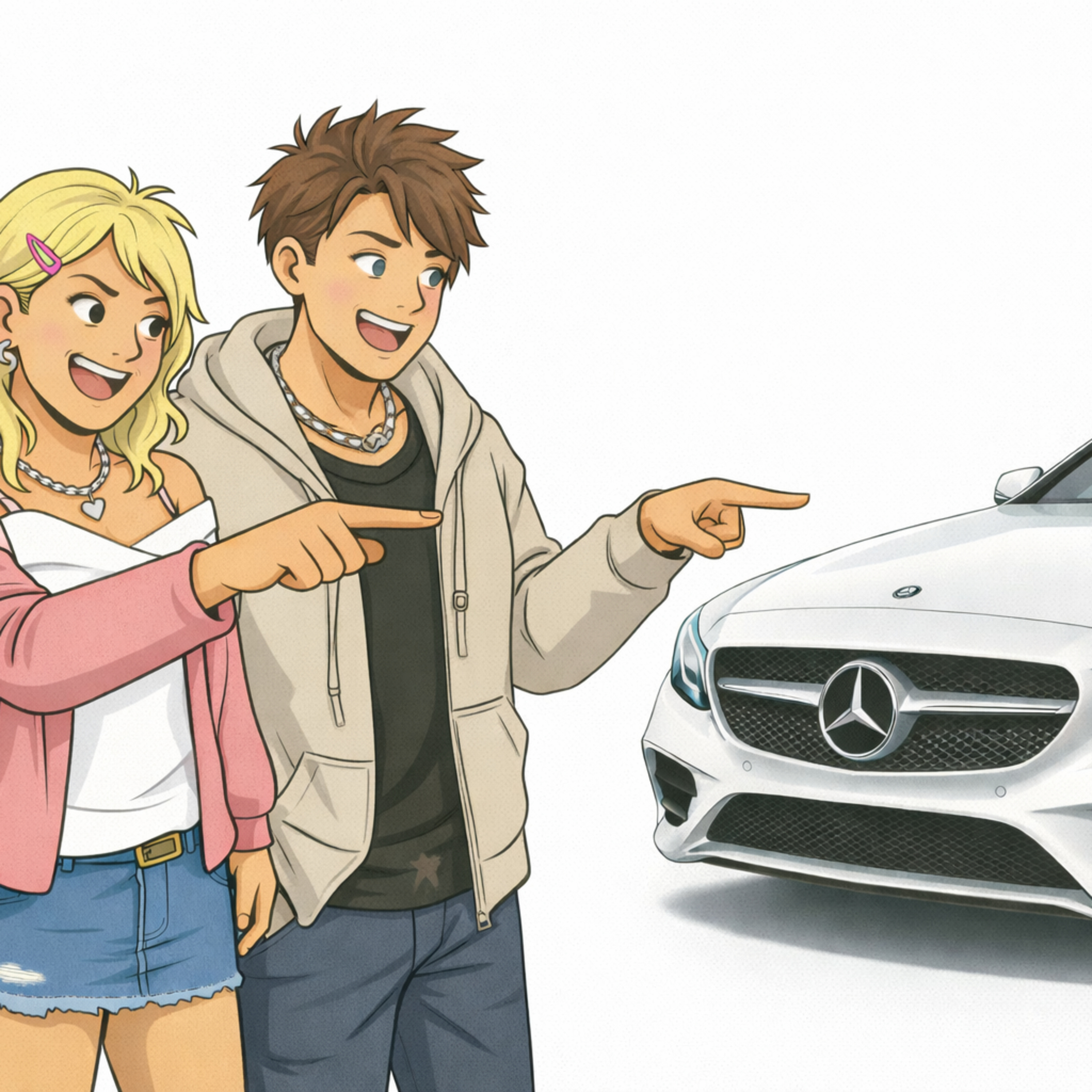 #13 あそこにベンツがありますね？ episode artwork
