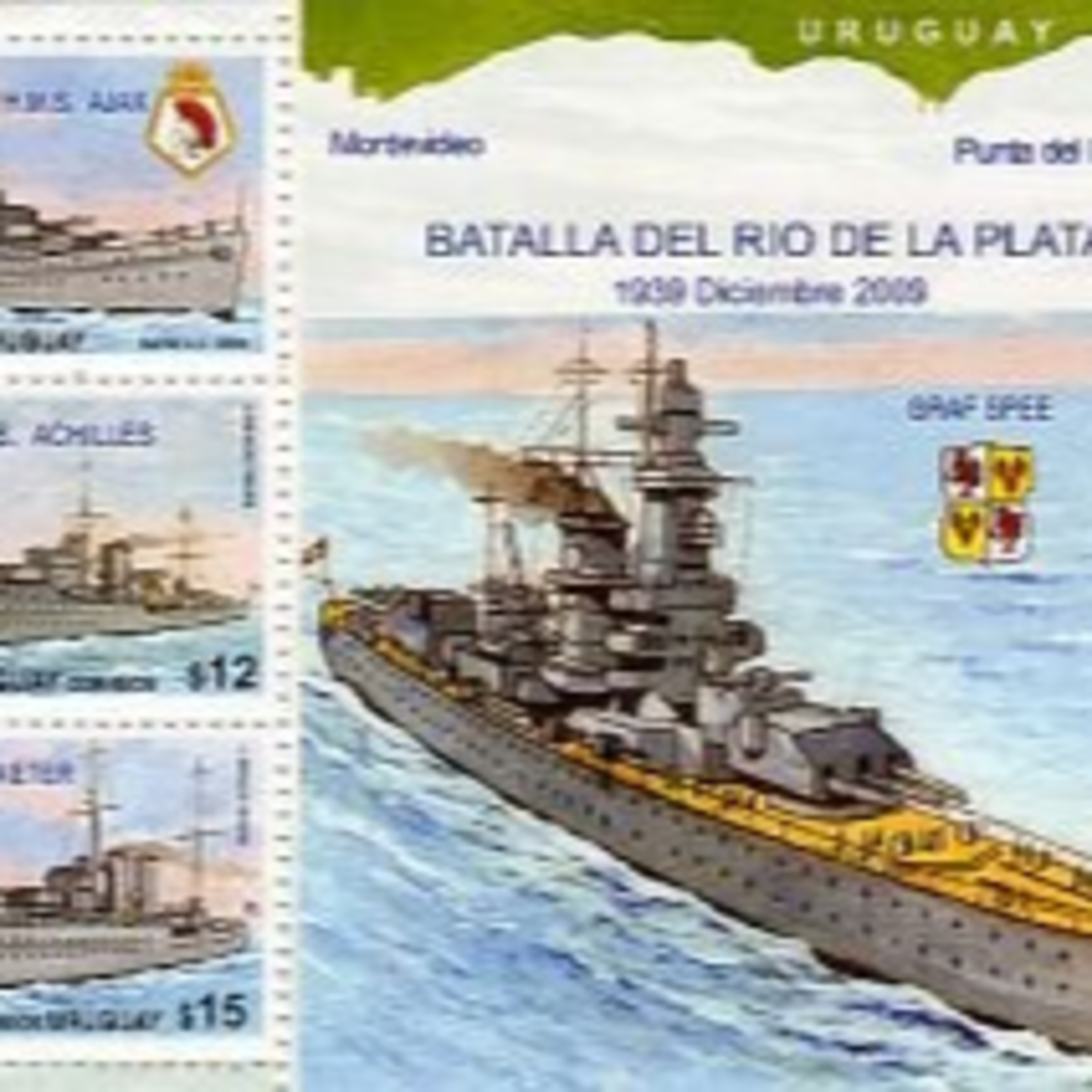 La batalla del Rio de La Plata/Graf Spee episode artwork